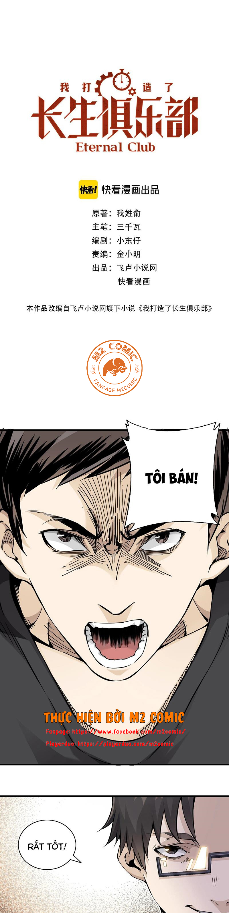 Đọc truyện Tôi đã tạo ra câu lạc bộ trường sinh - Chap 3