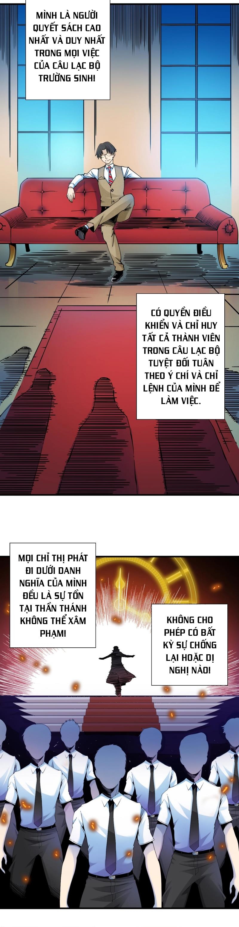 Đọc truyện Tôi đã tạo ra câu lạc bộ trường sinh - Chap 4