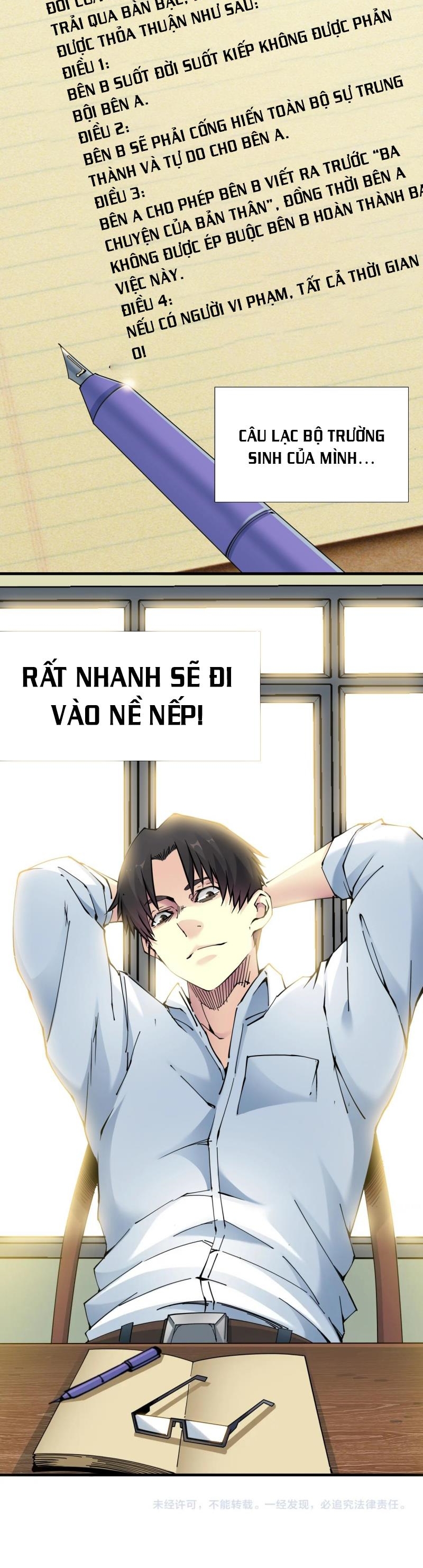 Đọc truyện Tôi đã tạo ra câu lạc bộ trường sinh - Chap 5