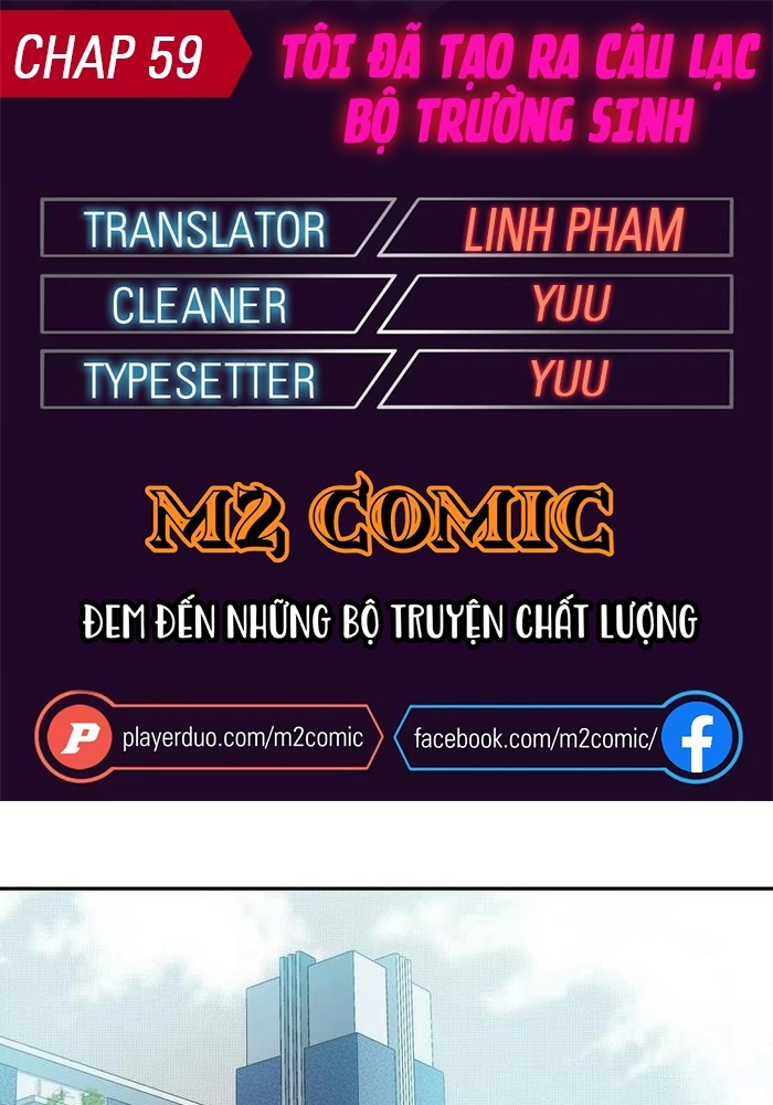 Đọc truyện Tôi đã tạo ra câu lạc bộ trường sinh - Chap 59