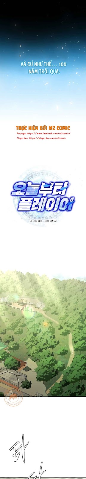 Đọc truyện [M2 Comic] Tôi Là Người Chơi Kể Từ Hôm Nay - Chap 1