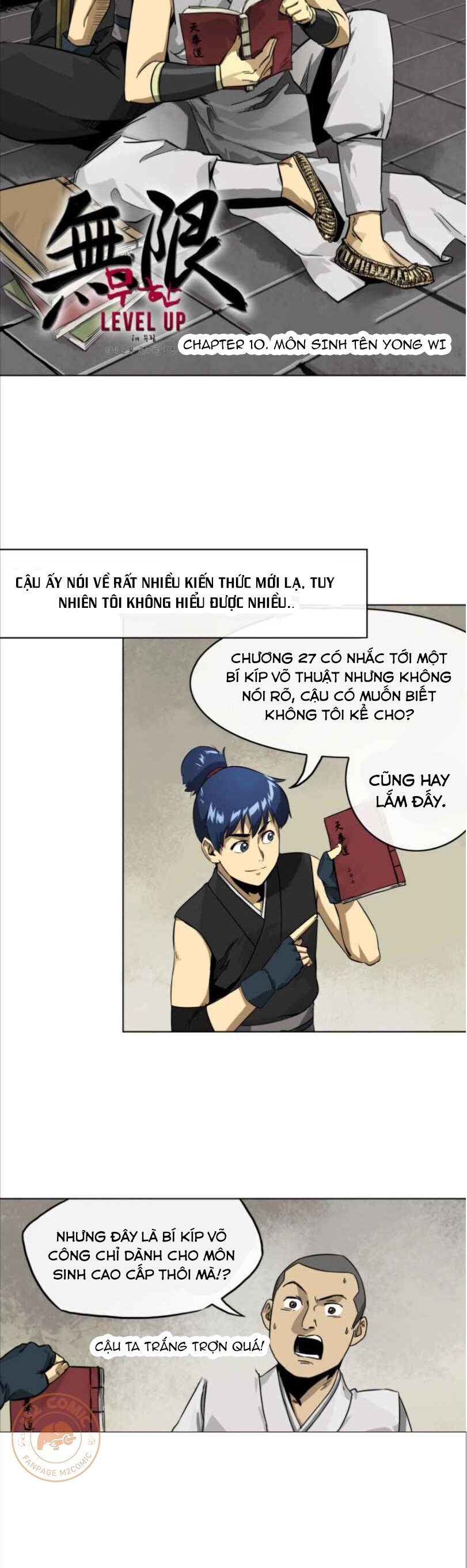 Đọc truyện [M2 Comic] Tôi thăng cấp vô hạn - Chap 10
