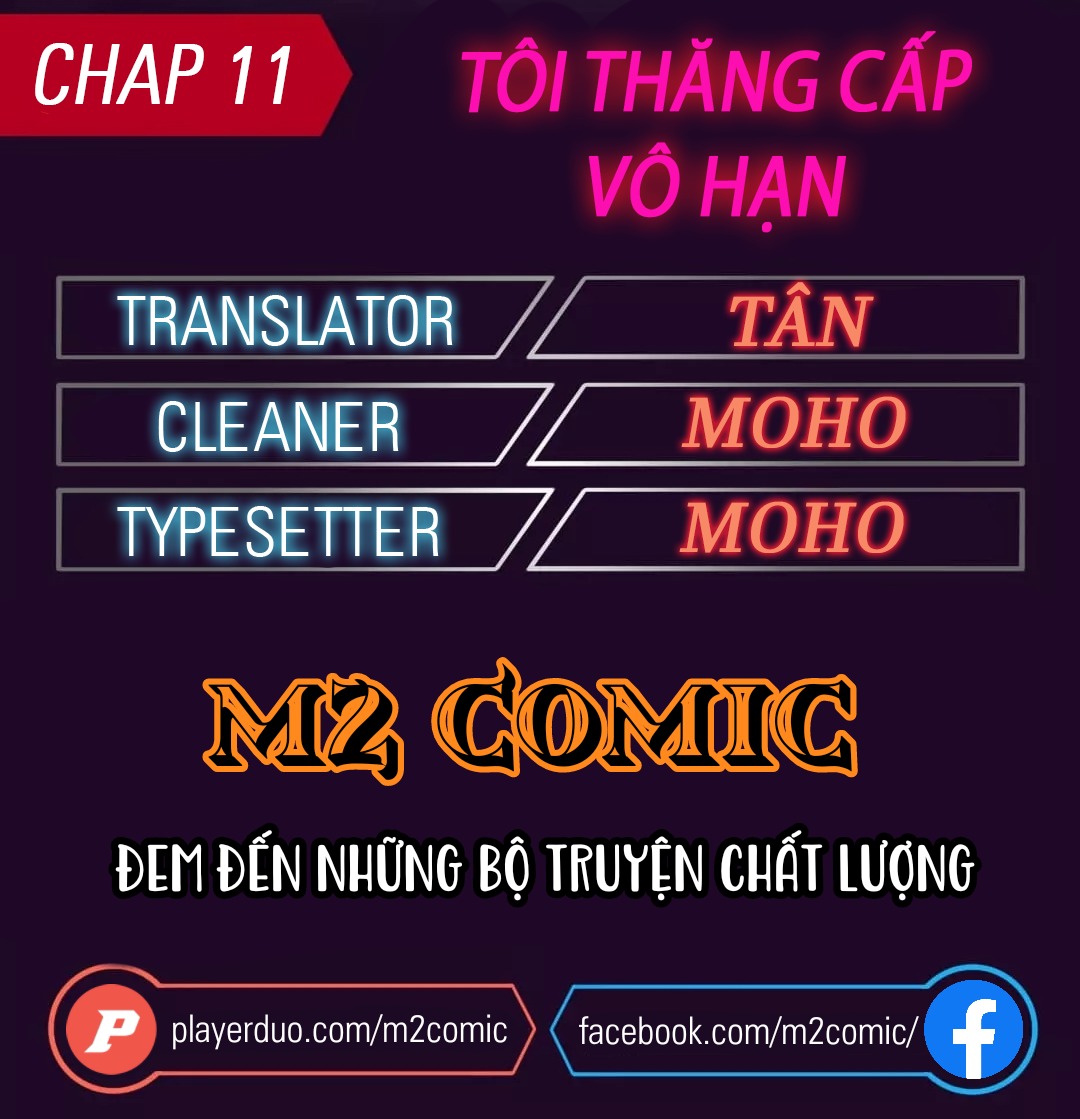 Đọc truyện [M2 Comic] Tôi thăng cấp vô hạn - Chap 11