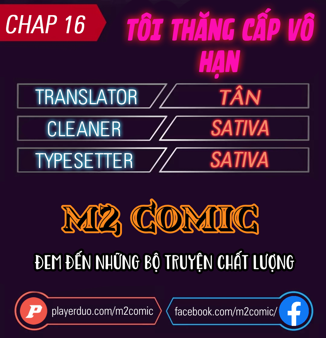 Đọc truyện [M2 Comic] Tôi thăng cấp vô hạn - Chap 16