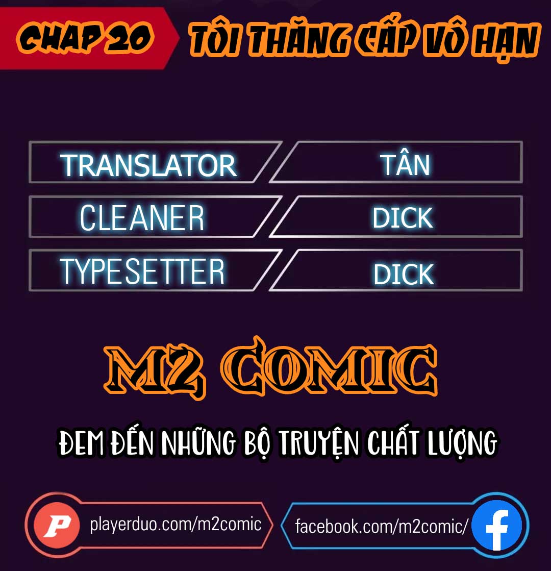 Đọc truyện [M2 Comic] Tôi thăng cấp vô hạn - Chap 20