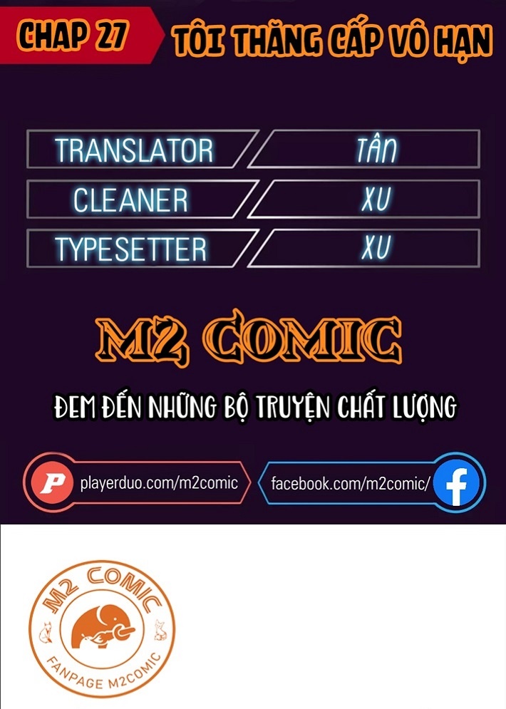 Đọc truyện [M2 Comic] Tôi thăng cấp vô hạn - Chap 27