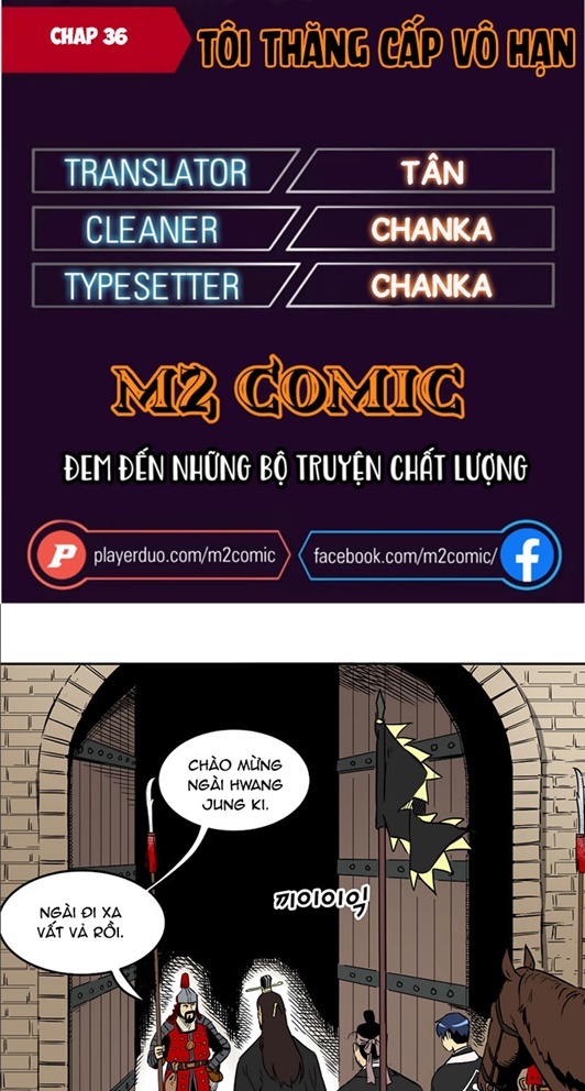 Đọc truyện [M2 Comic] Tôi thăng cấp vô hạn - Chap 36