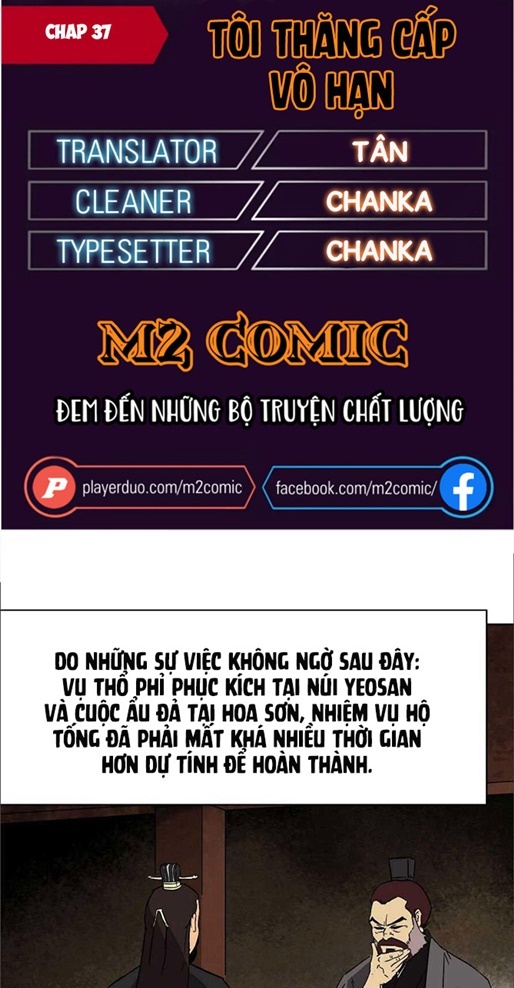 Đọc truyện [M2 Comic] Tôi thăng cấp vô hạn - Chap 37