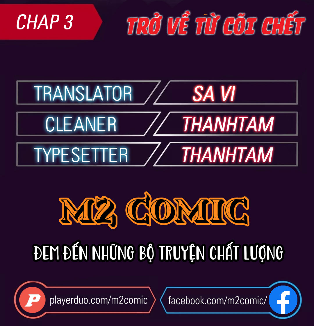 Đọc truyện Trở về từ cõi chết - Chap 3