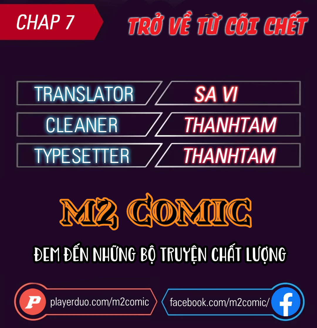 Đọc truyện Trở về từ cõi chết - Chap 7