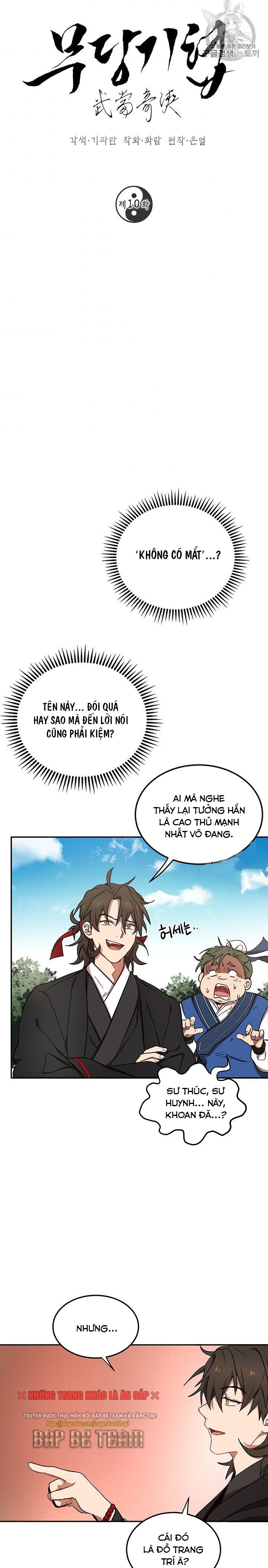 Đọc truyện [M2 Comic] Võ Đang kỳ hiệp - Chap 10
