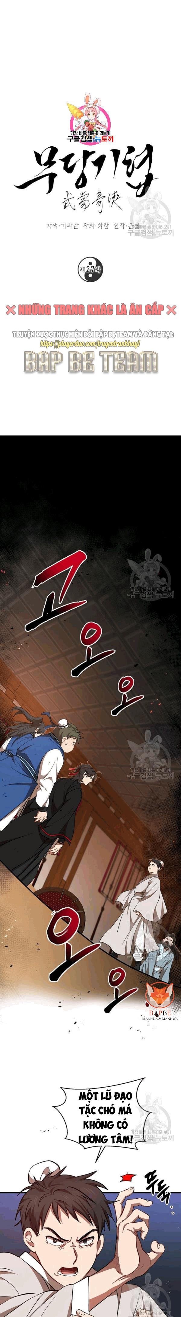 Đọc truyện [M2 Comic] Võ Đang kỳ hiệp - Chap 27
