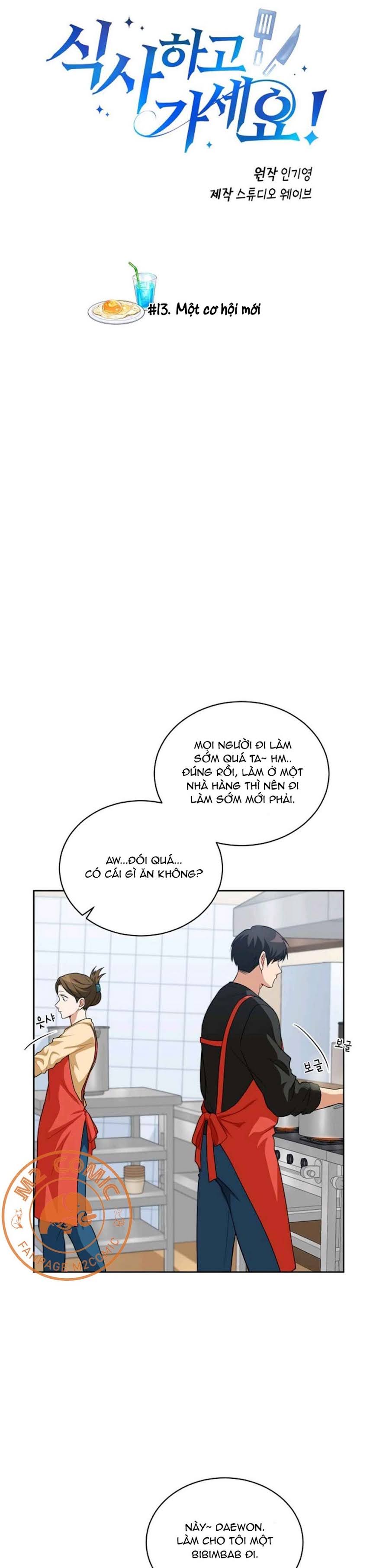 Đọc truyện [M2 Comic] Xin mời dùng bữa - Chap 13