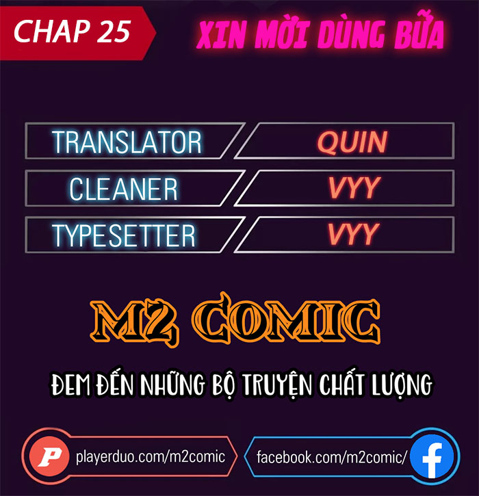 Đọc truyện [M2 Comic] Xin mời dùng bữa - Chap 25