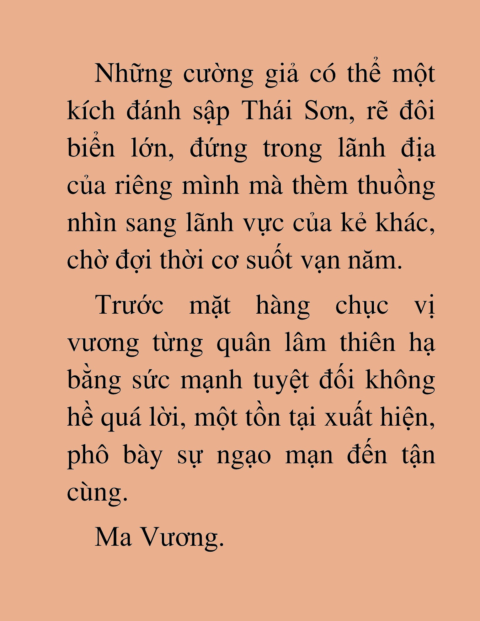 Đọc truyện HAT[NOVEL] Ma Đế Hồi Quy - Chap 1