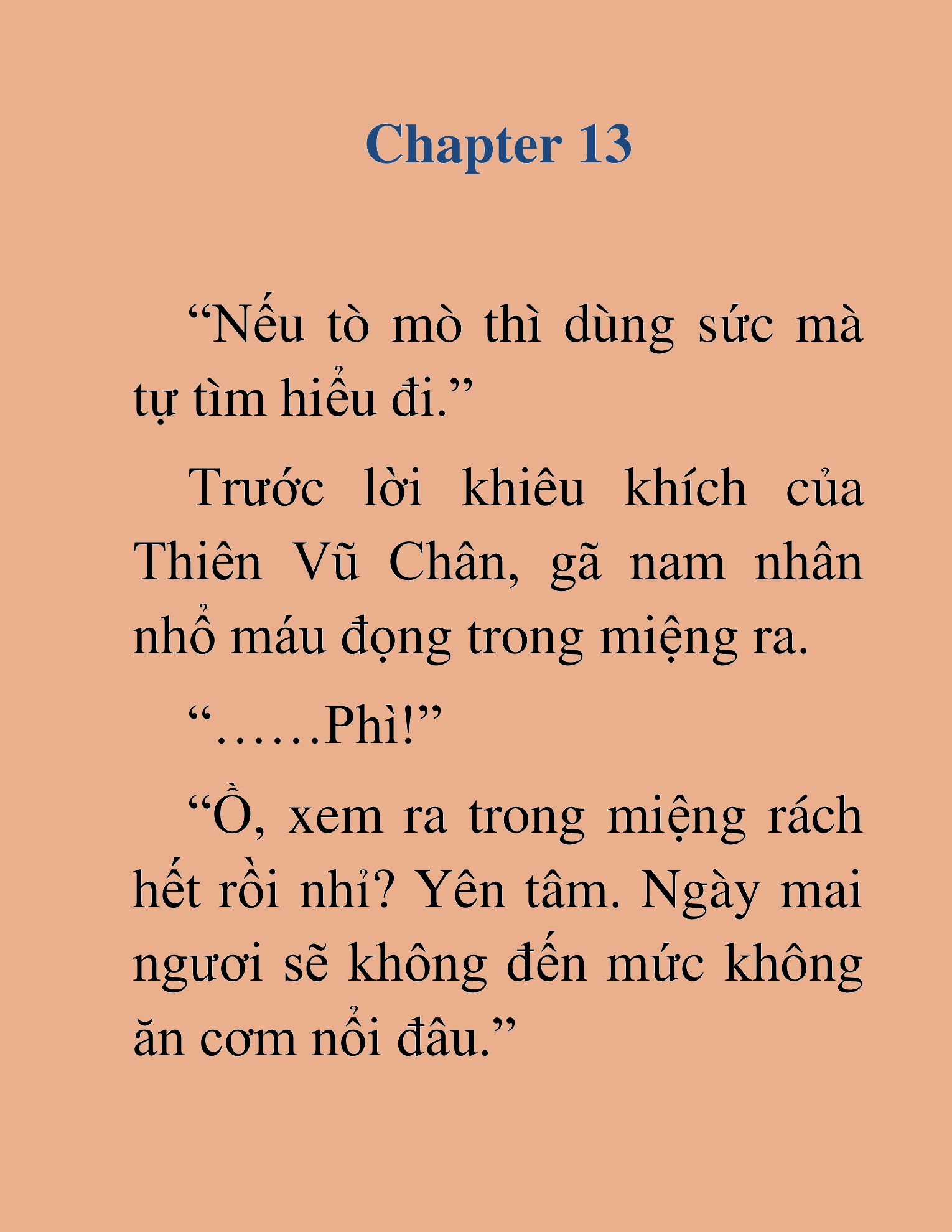 Đọc truyện HAT[NOVEL] Ma Đế Hồi Quy - Chap 13