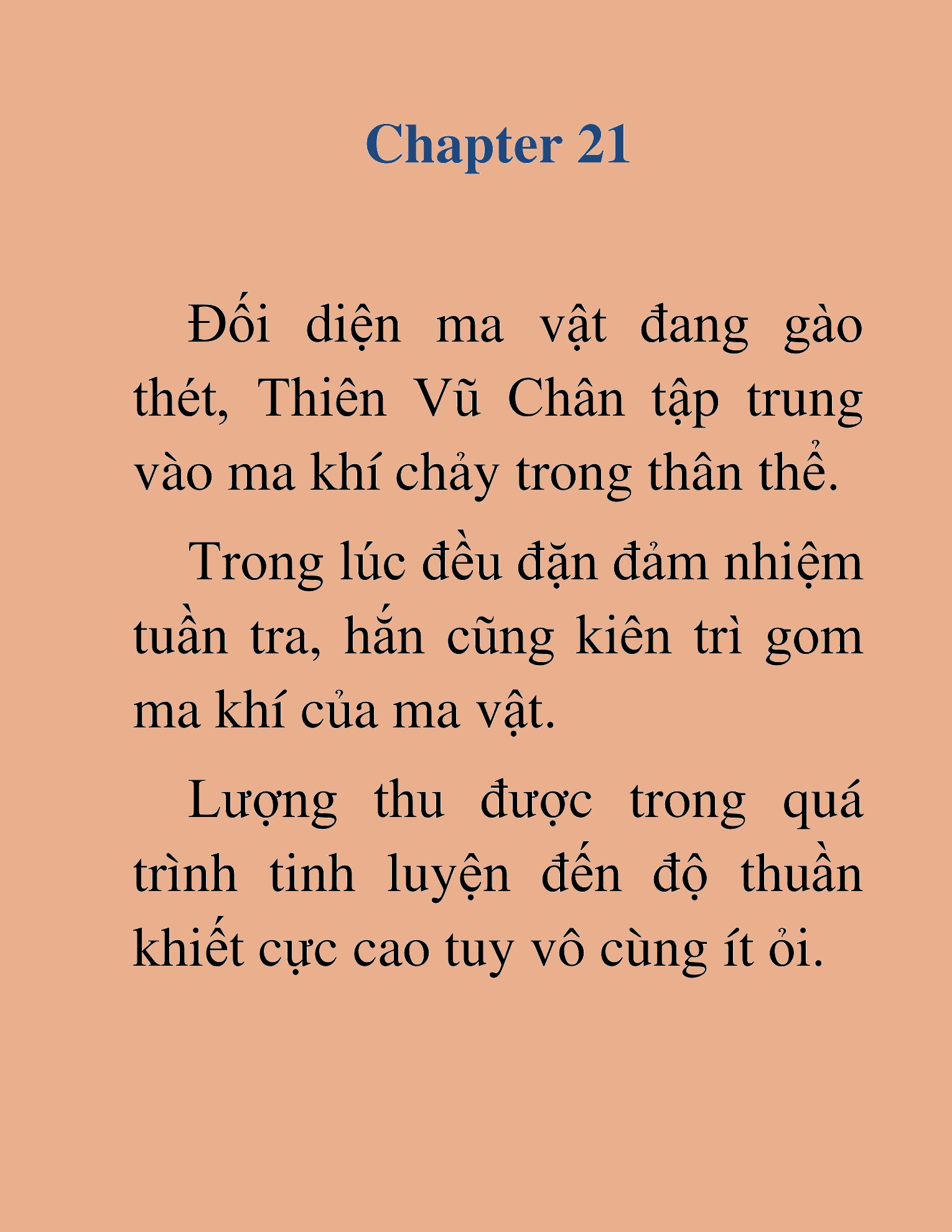 Đọc truyện HAT[NOVEL] Ma Đế Hồi Quy - Chap 21