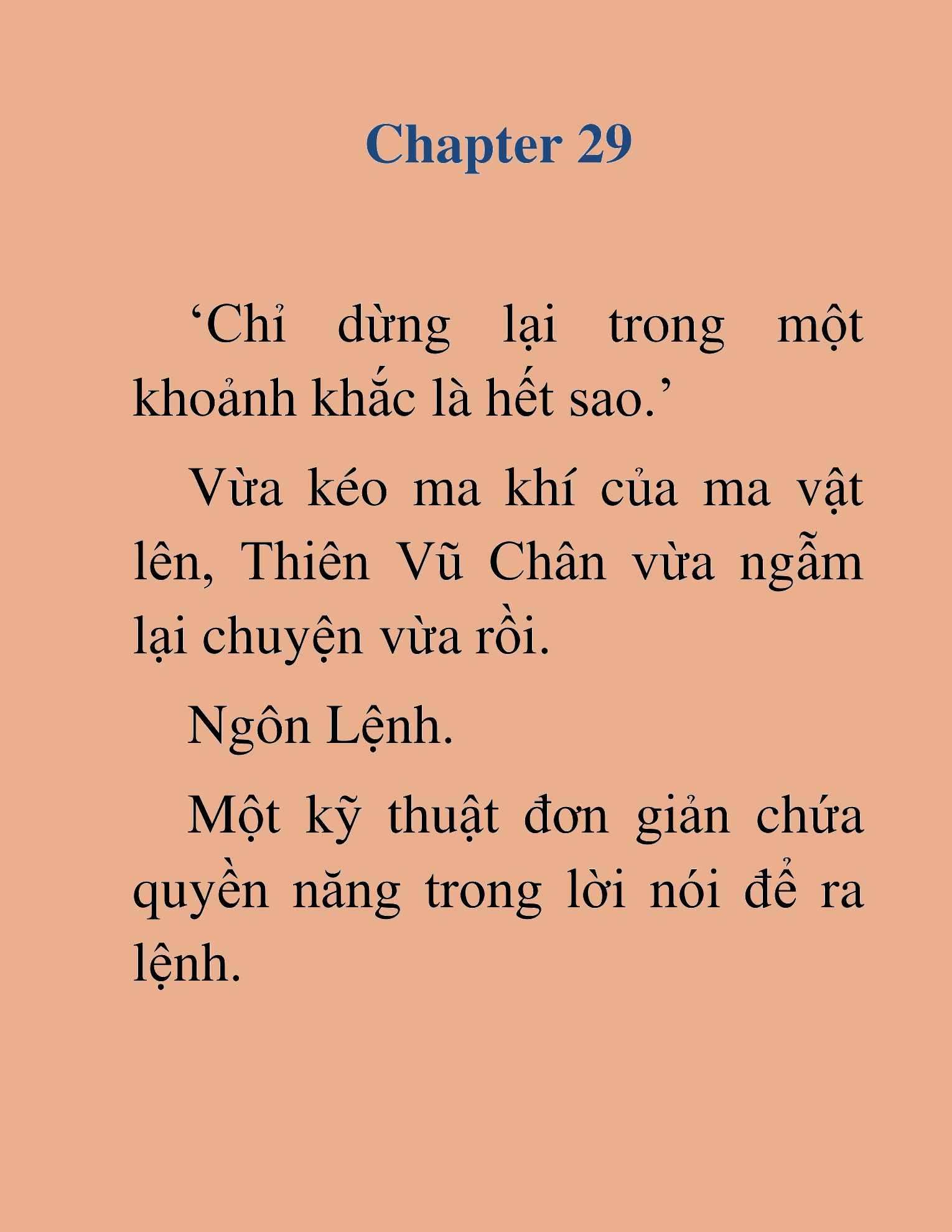 Đọc truyện HAT[NOVEL] Ma Đế Hồi Quy - Chap 29