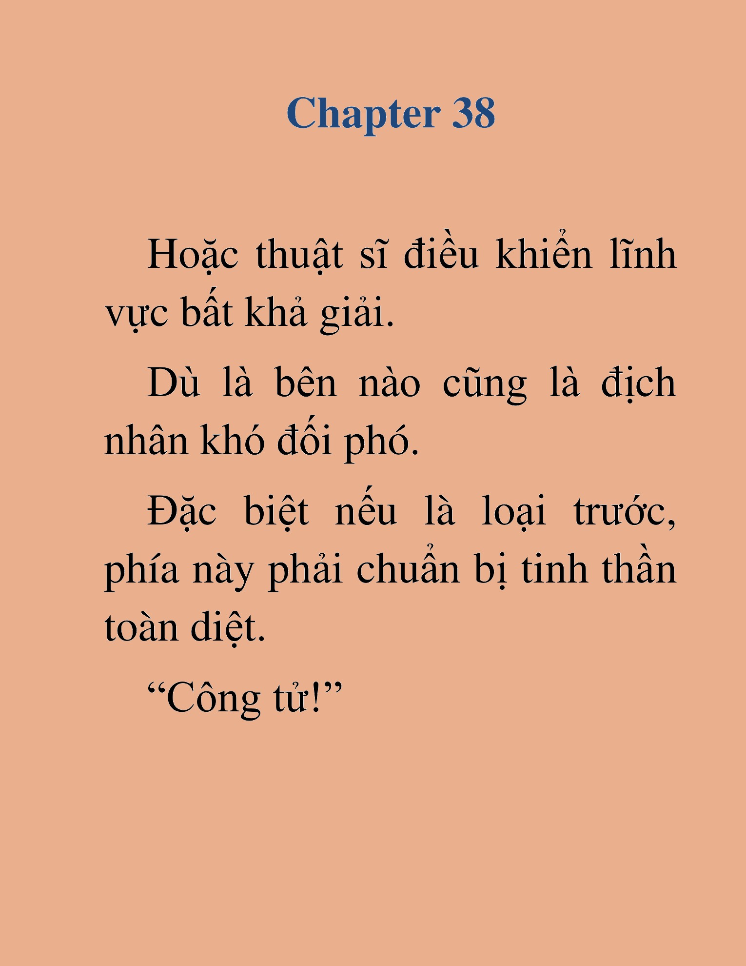 Đọc truyện HAT[NOVEL] Ma Đế Hồi Quy - Chap 38