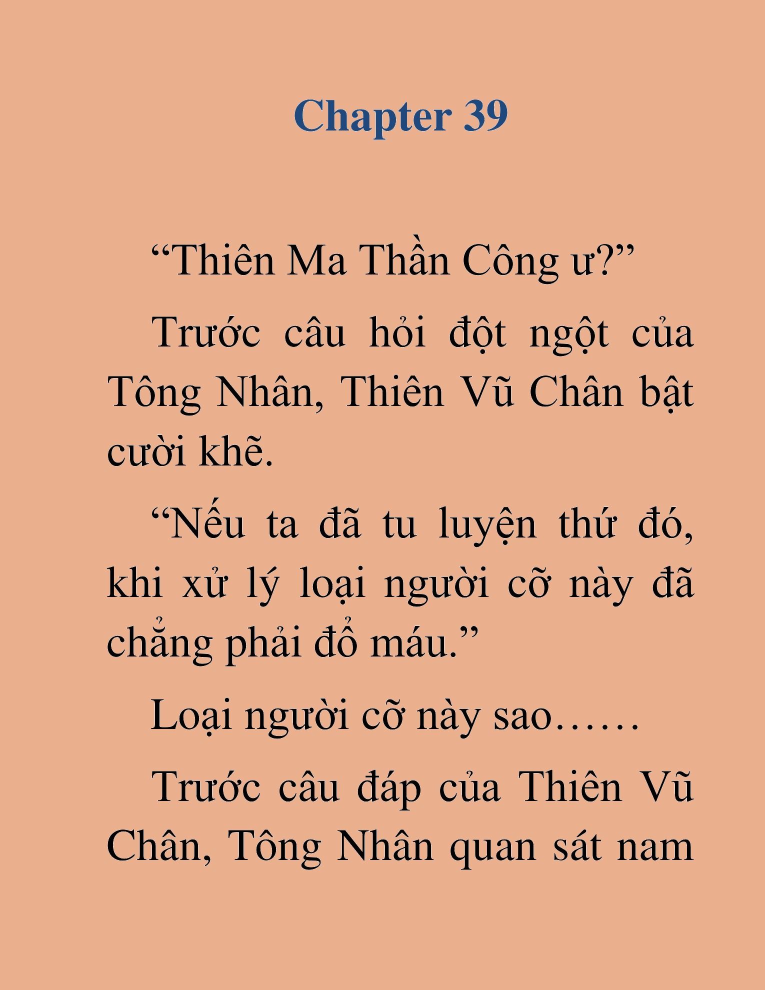 Đọc truyện HAT[NOVEL] Ma Đế Hồi Quy - Chap 39