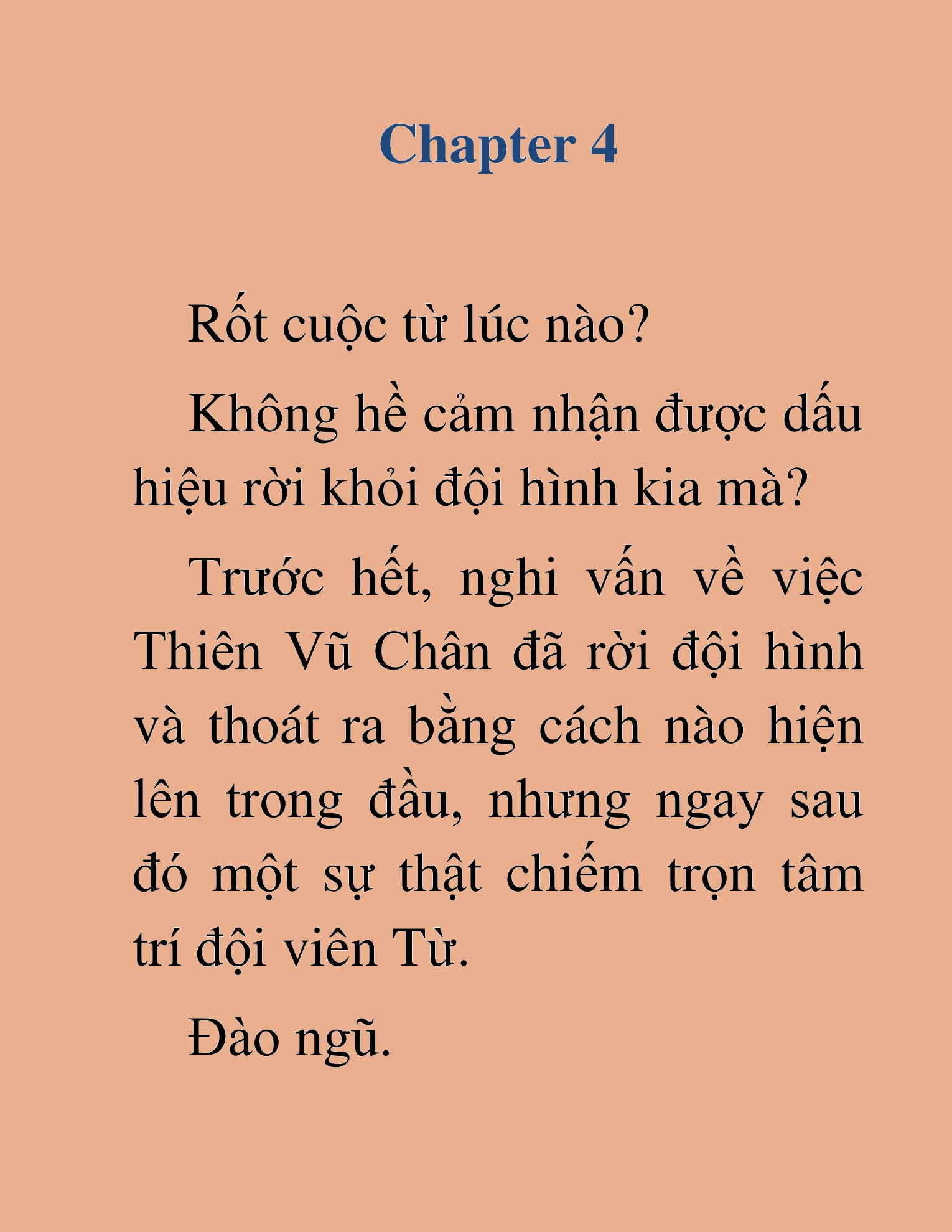 Đọc truyện HAT[NOVEL] Ma Đế Hồi Quy - Chap 4