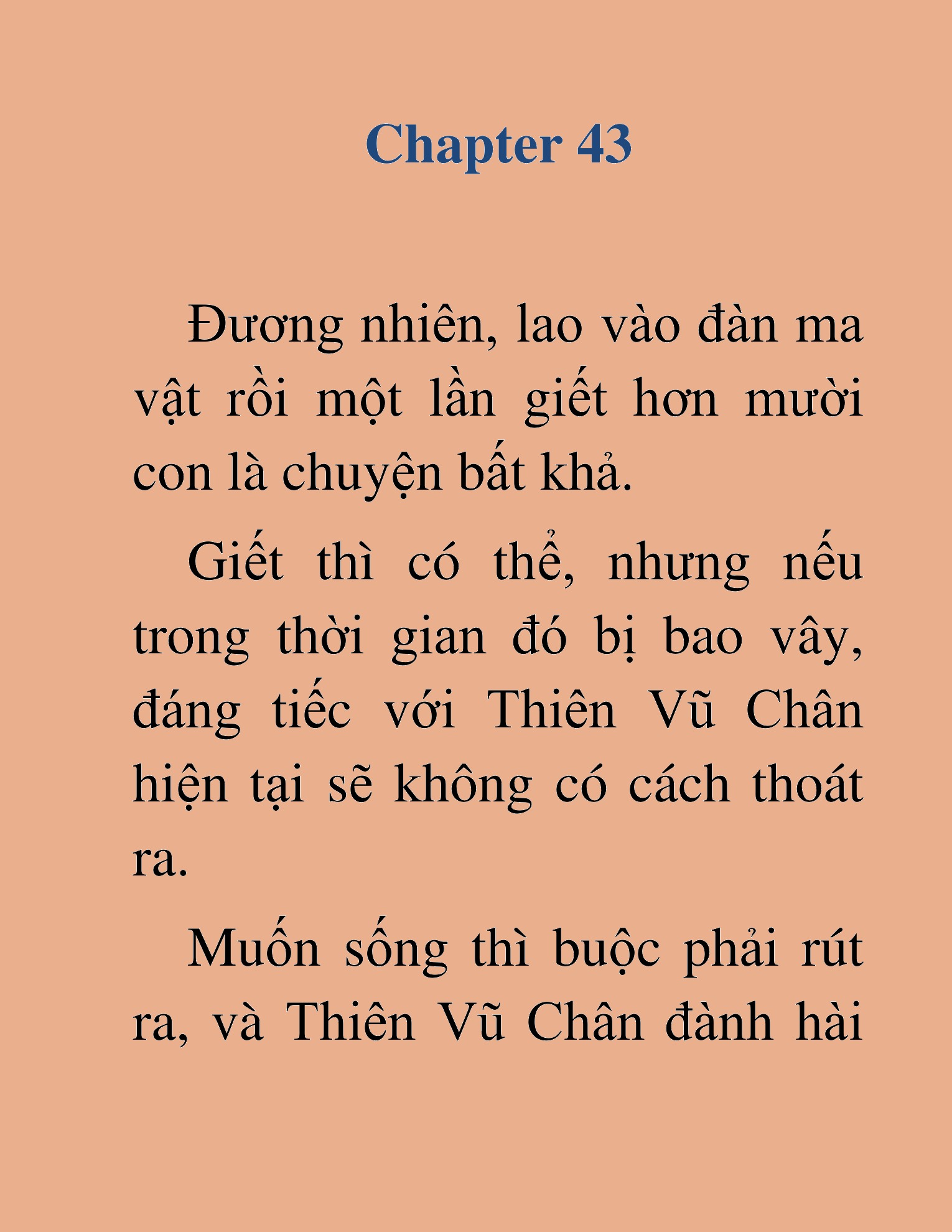 Đọc truyện HAT[NOVEL] Ma Đế Hồi Quy - Chap 43
