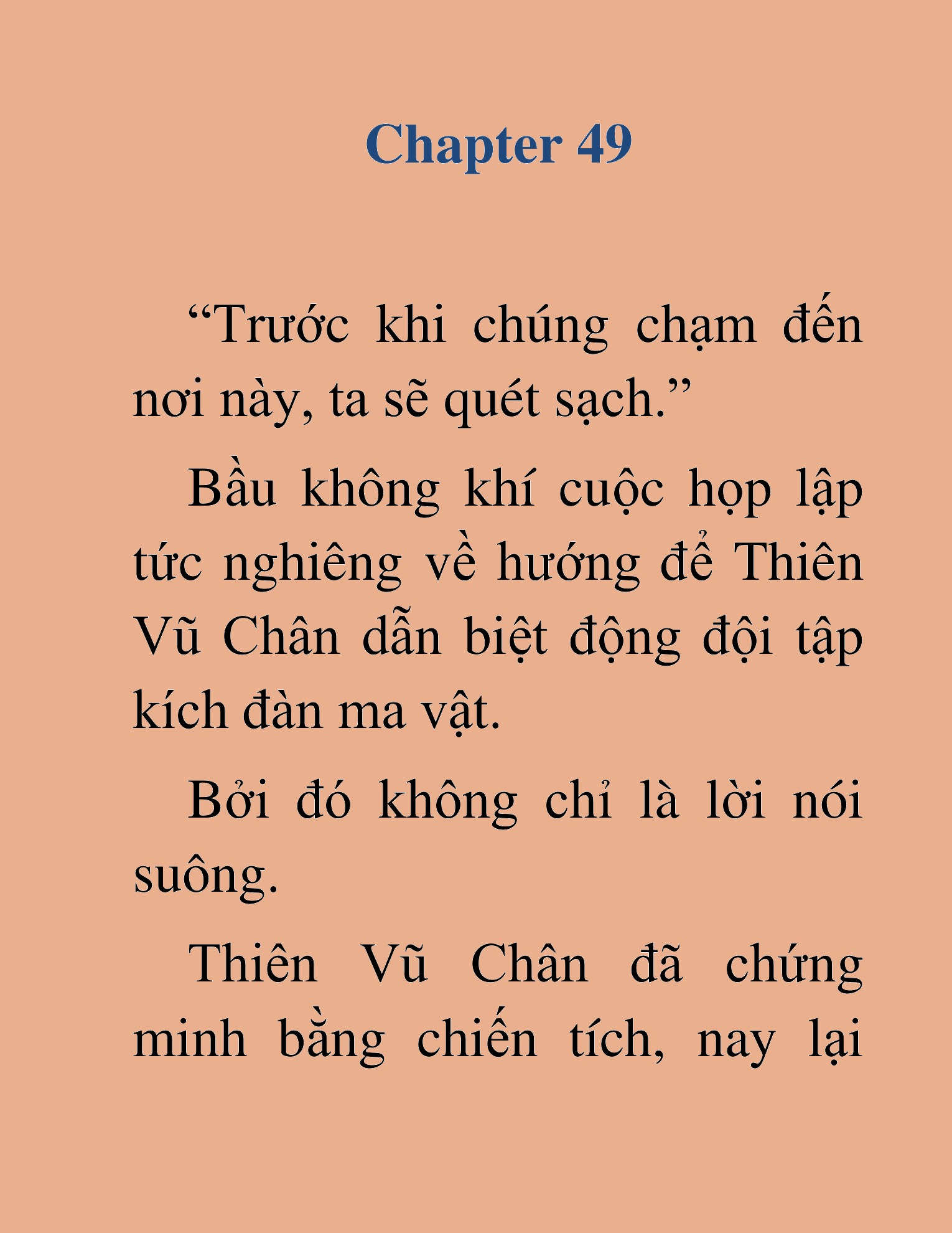 Đọc truyện HAT[NOVEL] Ma Đế Hồi Quy - Chap 49