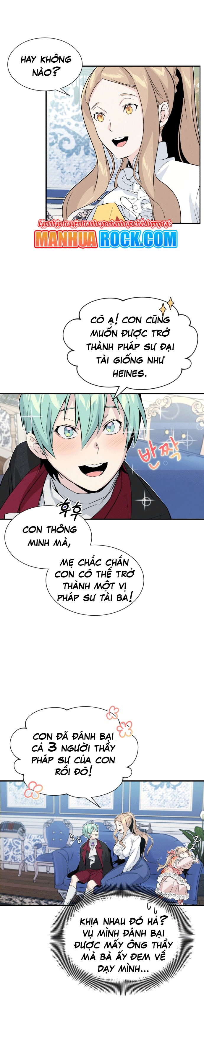 Đọc truyện [Manhuarock.com] Pháp sư hắc ám hồi sinh sau 66666 năm - Chap 1