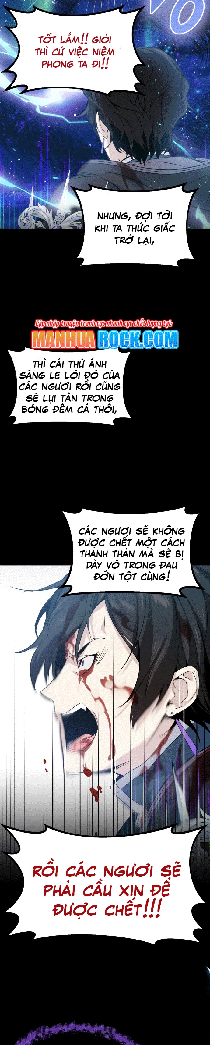 Đọc truyện [Manhuarock.com] Pháp sư hắc ám hồi sinh sau 66666 năm - Chap 1