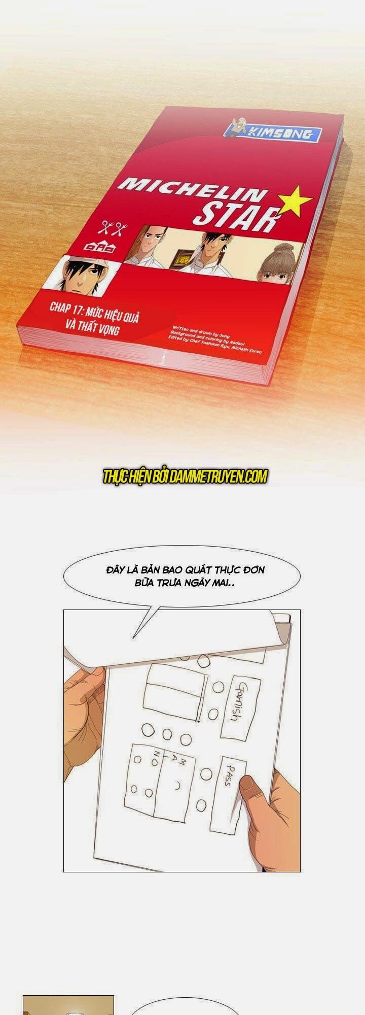 Đọc truyện Ngôi sao ẩm thực - Chap 17