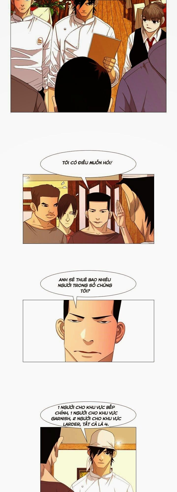 Đọc truyện Ngôi sao ẩm thực - Chap 17