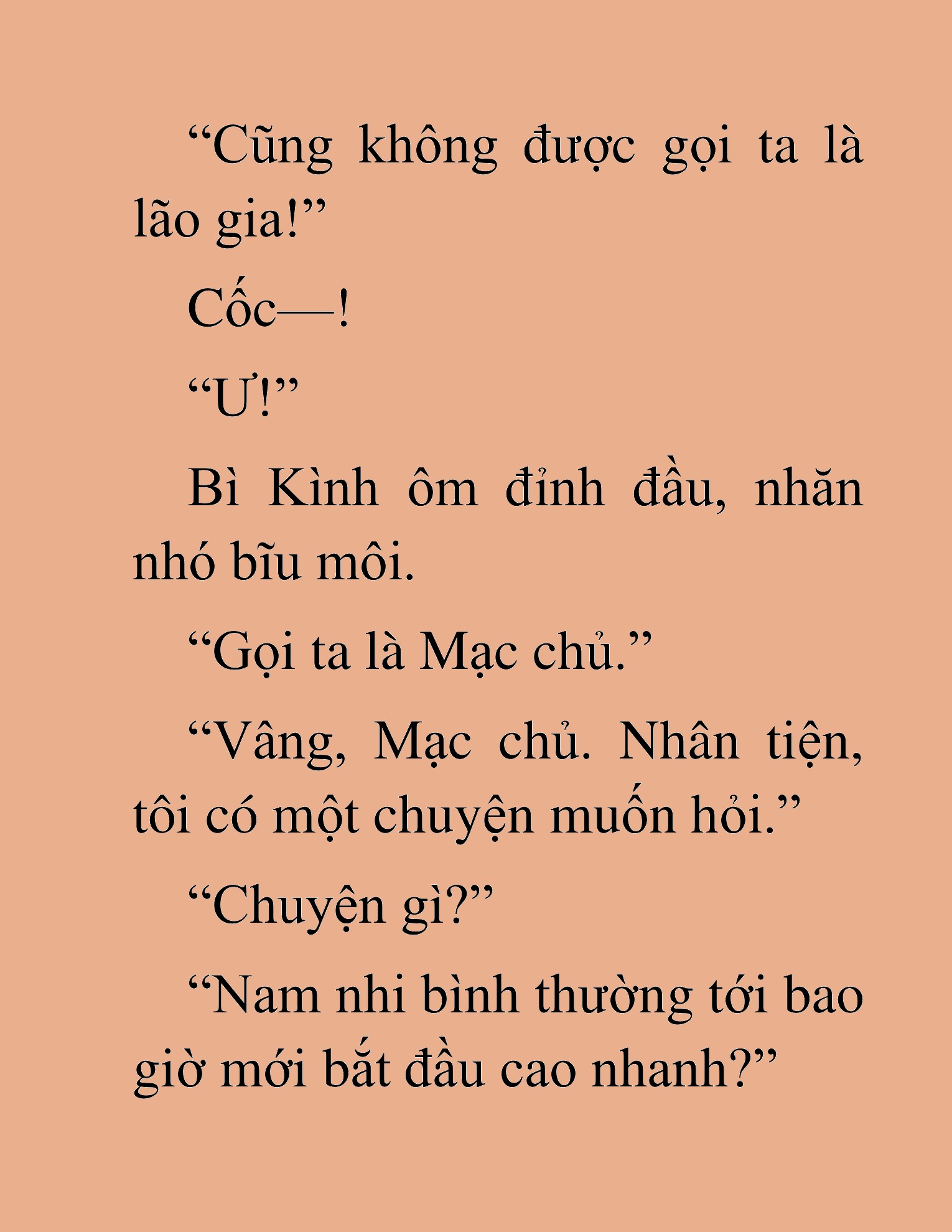 Đọc truyện HAT[NOVEL] Ngũ Đệ Tử Của Thiên Ma - Chap 10