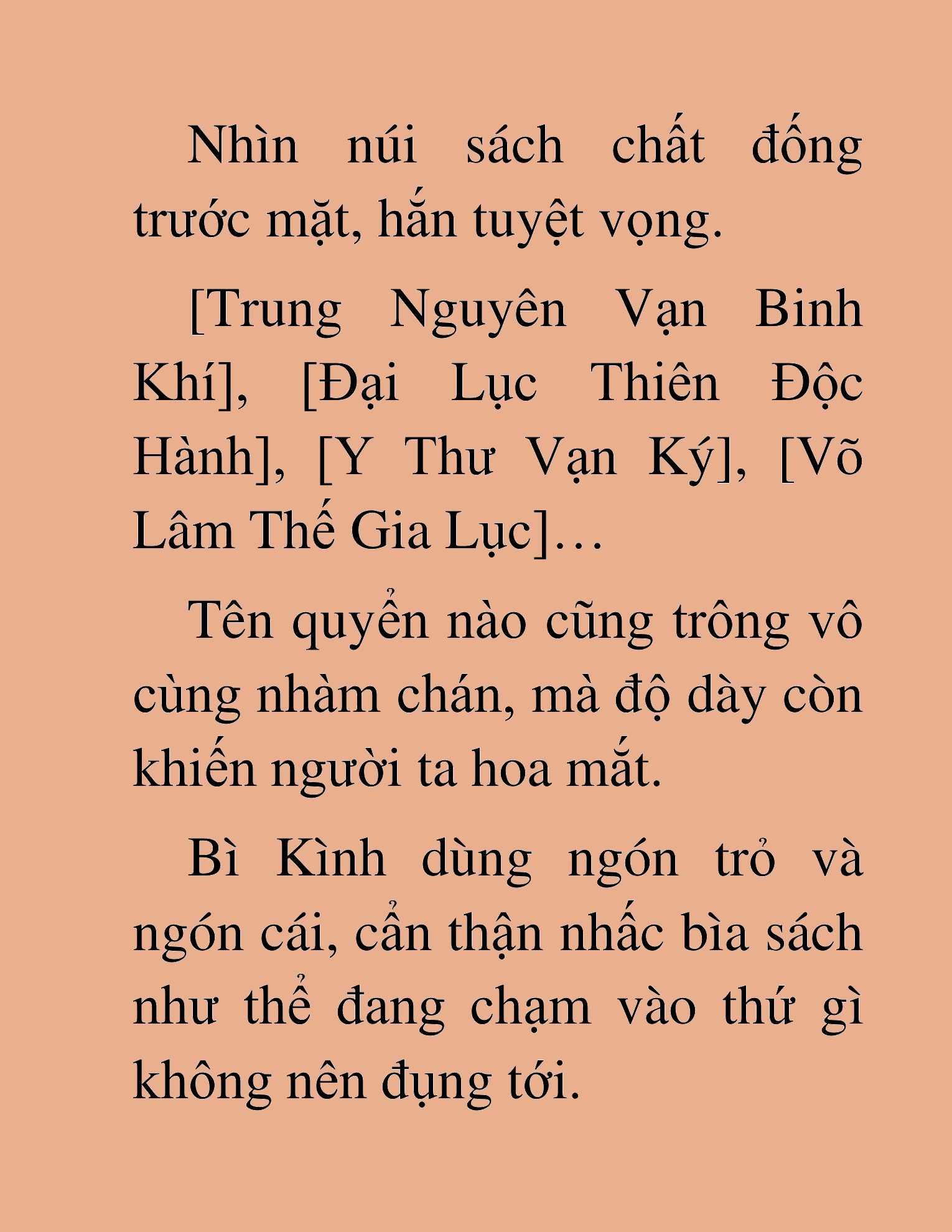 Đọc truyện HAT[NOVEL] Ngũ Đệ Tử Của Thiên Ma - Chap 10