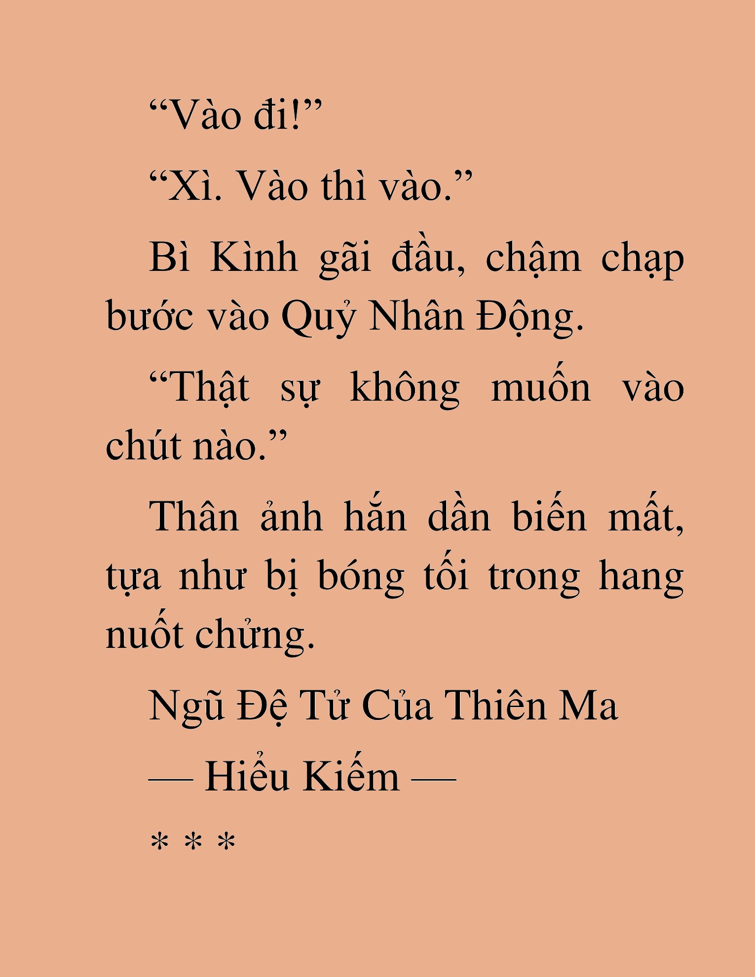 Đọc truyện HAT[NOVEL] Ngũ Đệ Tử Của Thiên Ma - Chap 10
