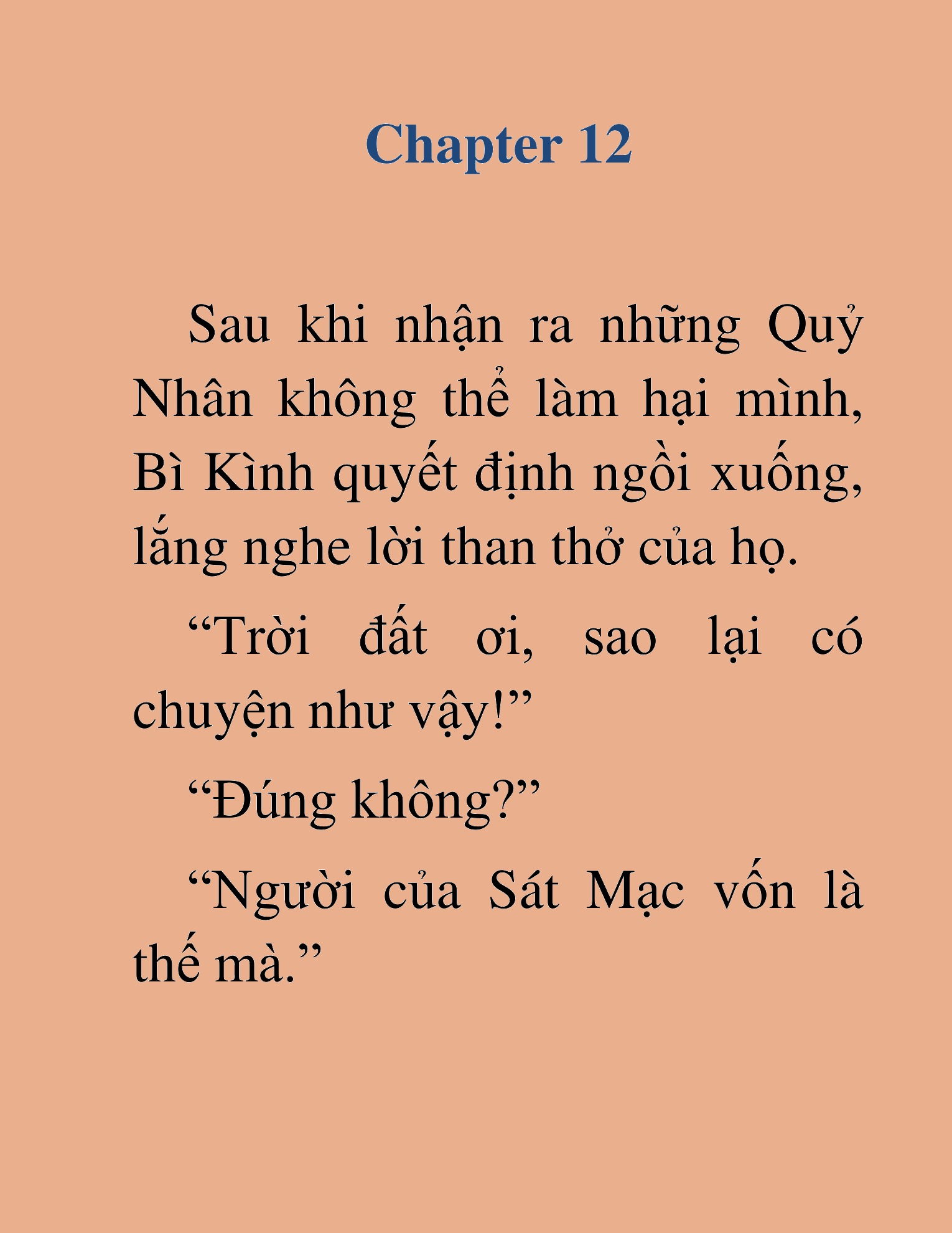 Đọc truyện HAT[NOVEL] Ngũ Đệ Tử Của Thiên Ma - Chap 12
