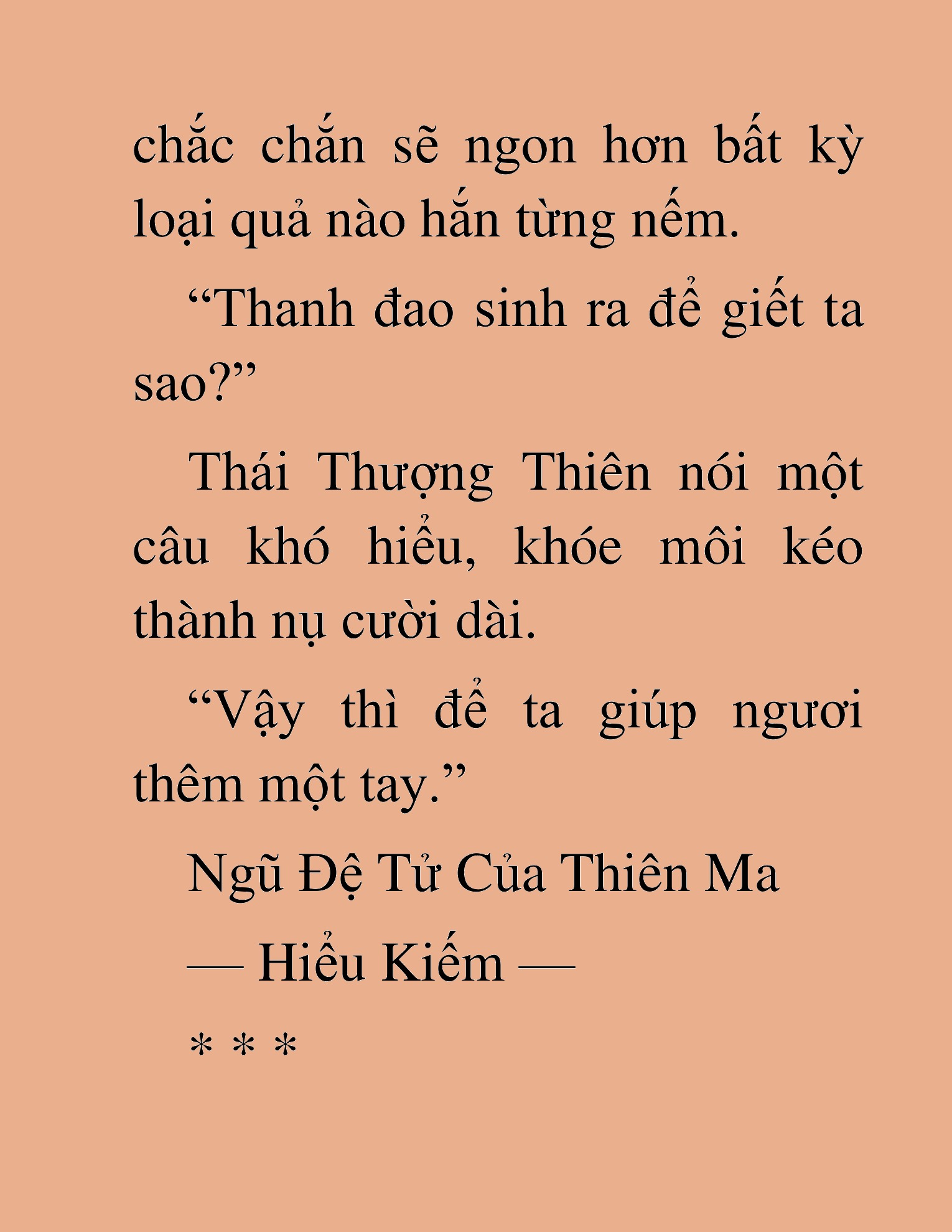 Đọc truyện HAT[NOVEL] Ngũ Đệ Tử Của Thiên Ma - Chap 12