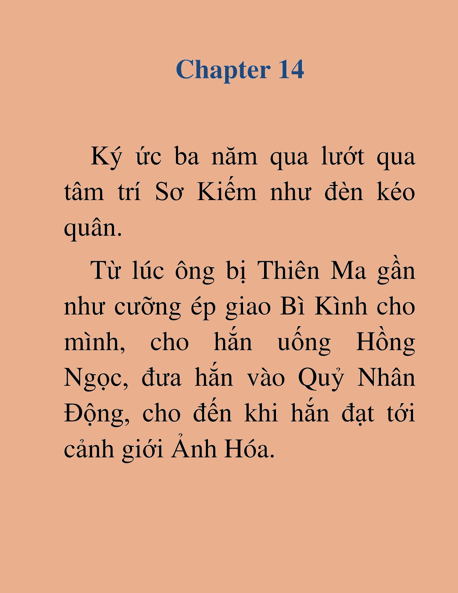 Đọc truyện HAT[NOVEL] Ngũ Đệ Tử Của Thiên Ma - Chap 14