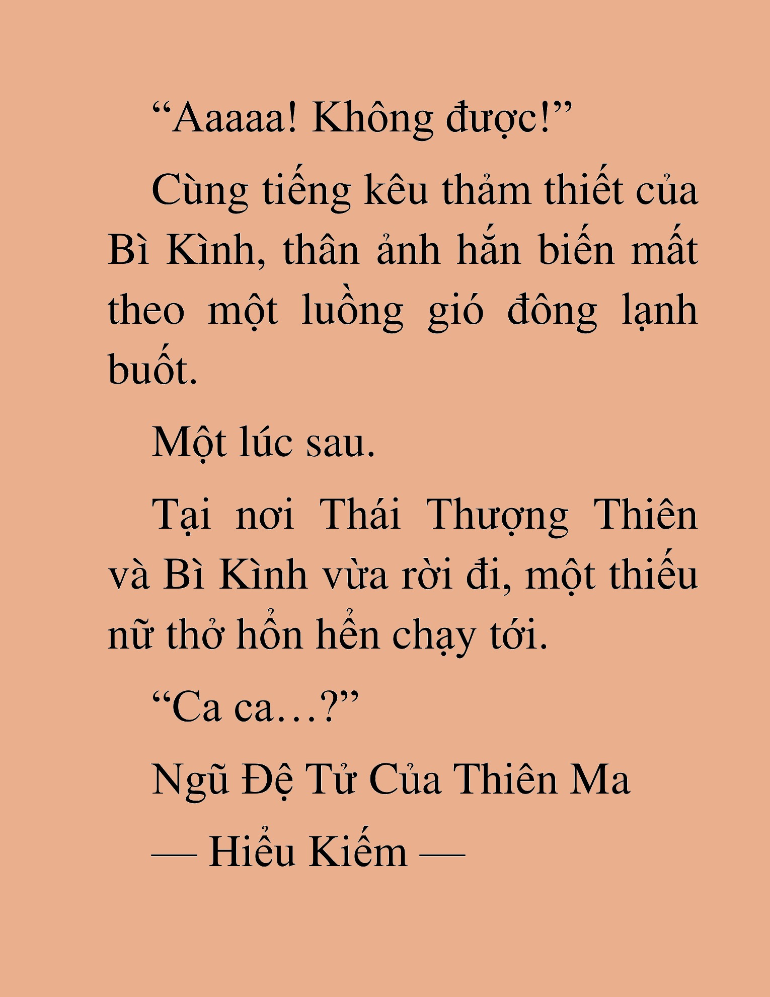 Đọc truyện HAT[NOVEL] Ngũ Đệ Tử Của Thiên Ma - Chap 2