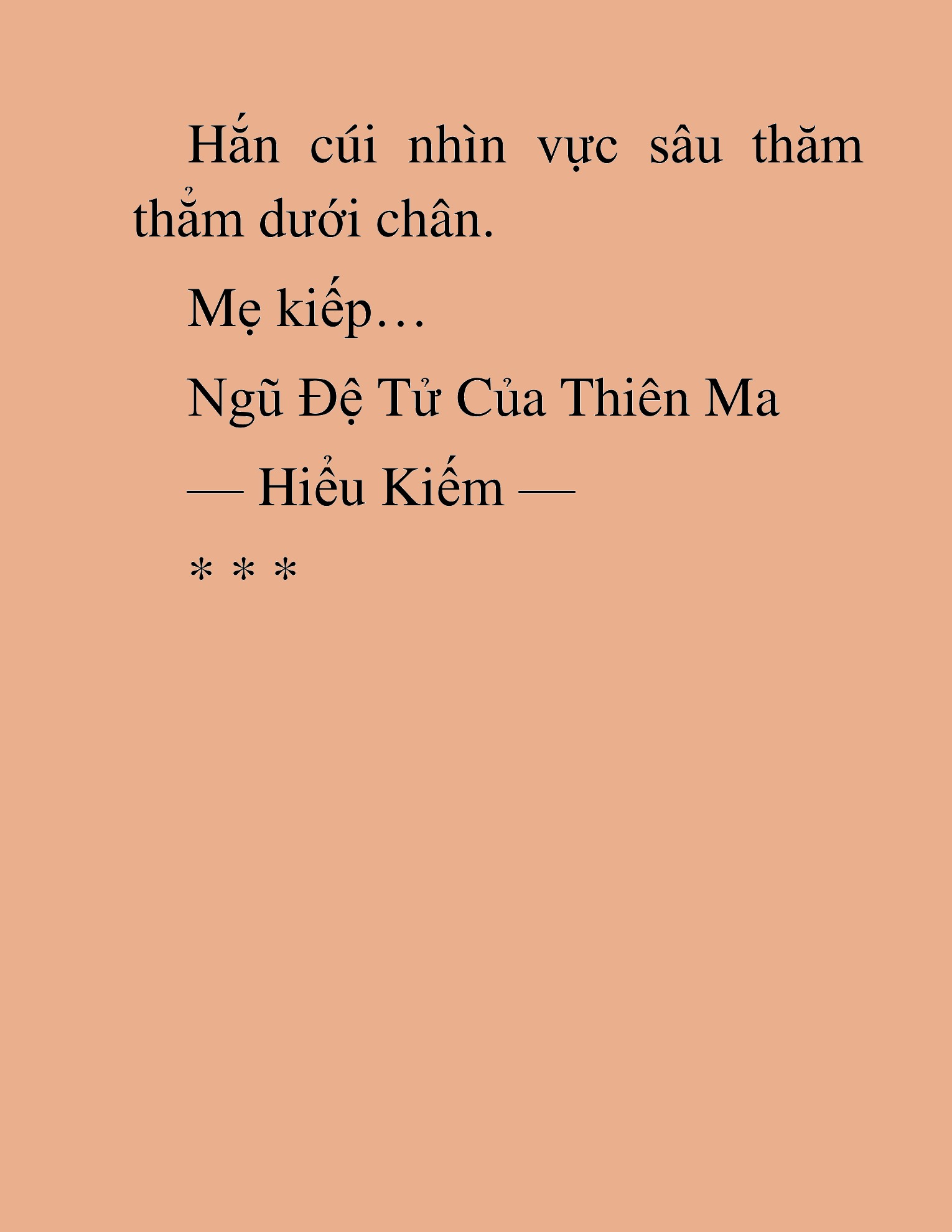 Đọc truyện HAT[NOVEL] Ngũ Đệ Tử Của Thiên Ma - Chap 22