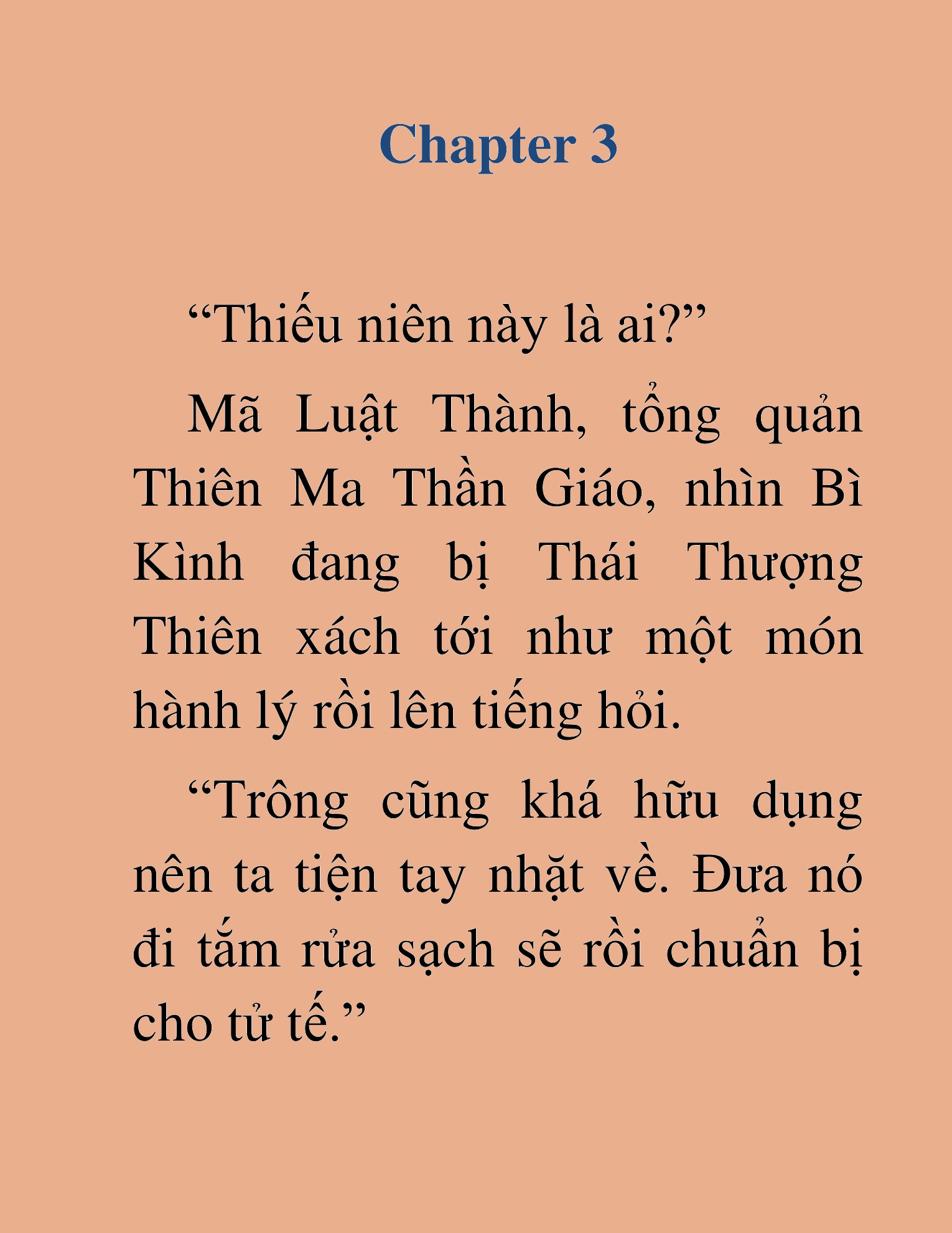 Đọc truyện HAT[NOVEL] Ngũ Đệ Tử Của Thiên Ma - Chap 3