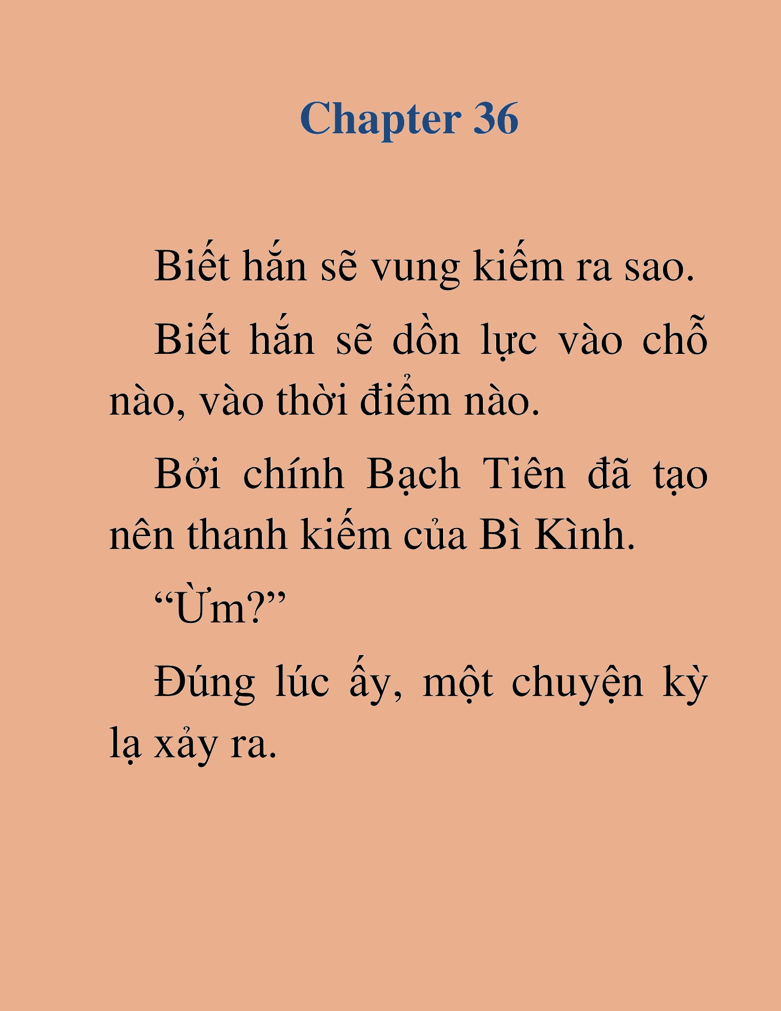 Đọc truyện HAT[NOVEL] Ngũ Đệ Tử Của Thiên Ma - Chap 36