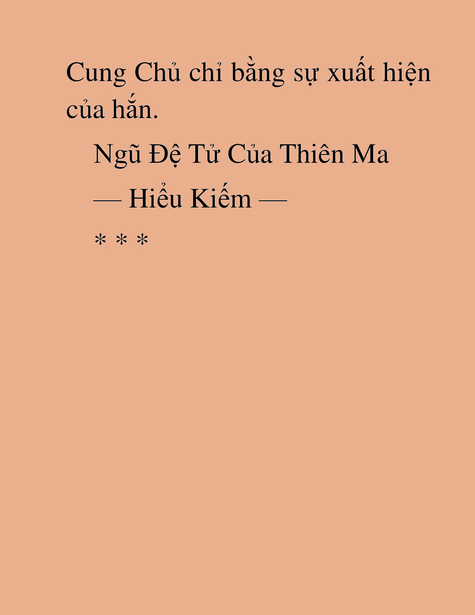 Đọc truyện HAT[NOVEL] Ngũ Đệ Tử Của Thiên Ma - Chap 40