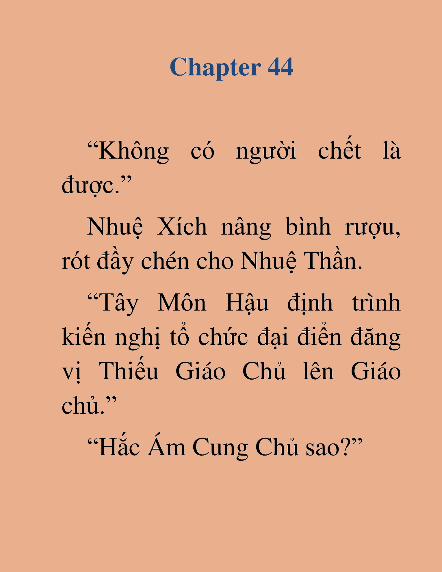Đọc truyện HAT[NOVEL] Ngũ Đệ Tử Của Thiên Ma - Chap 44