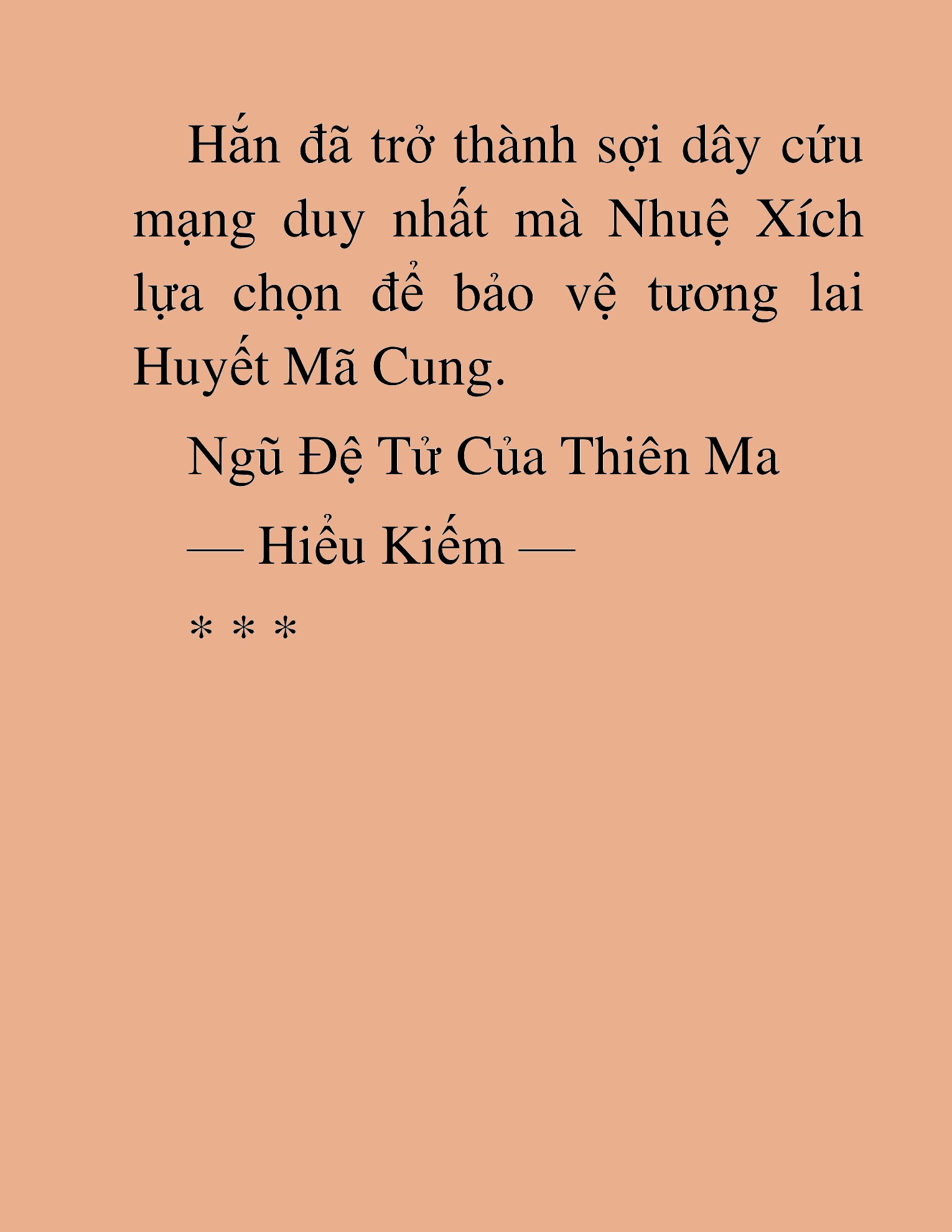 Đọc truyện HAT[NOVEL] Ngũ Đệ Tử Của Thiên Ma - Chap 44