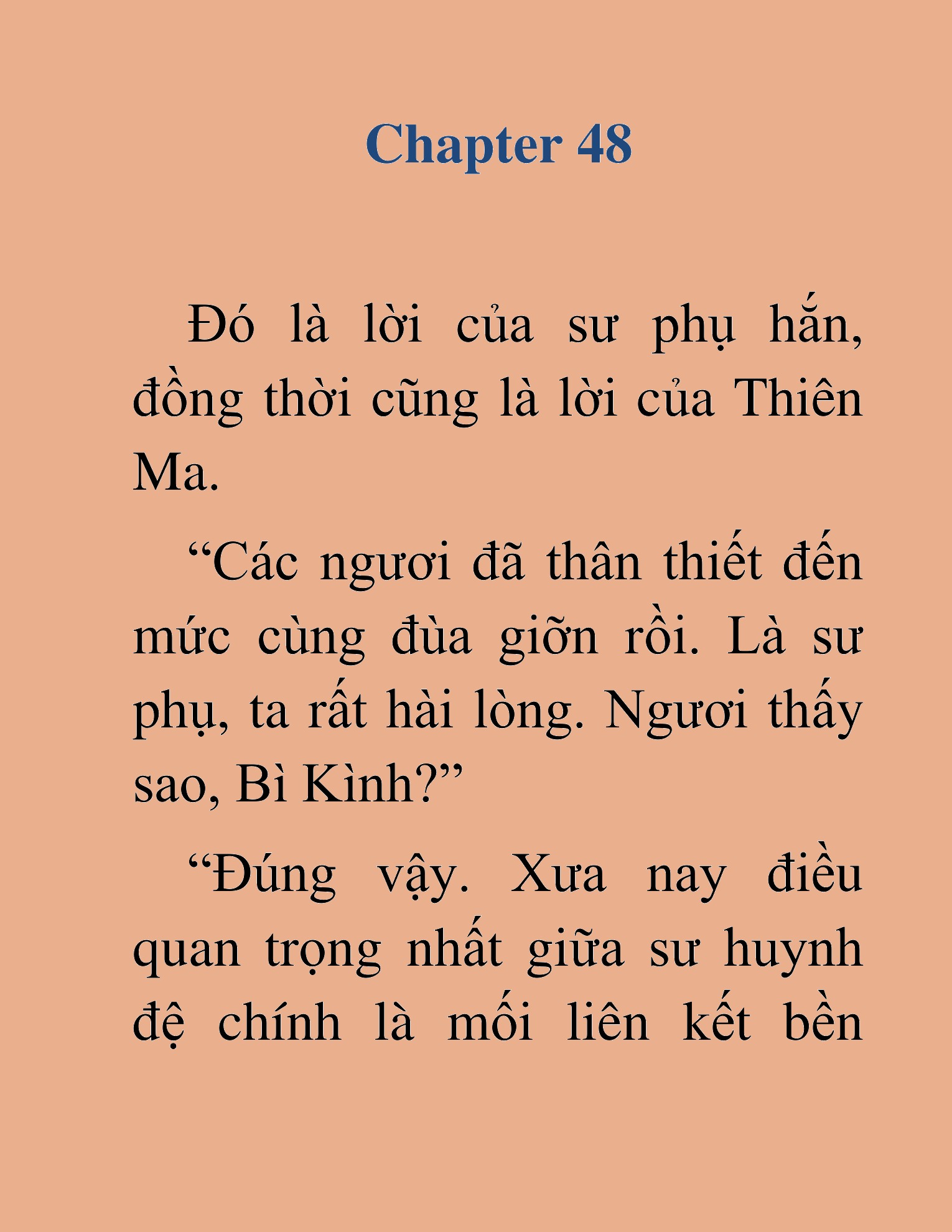 Đọc truyện HAT[NOVEL] Ngũ Đệ Tử Của Thiên Ma - Chap 48