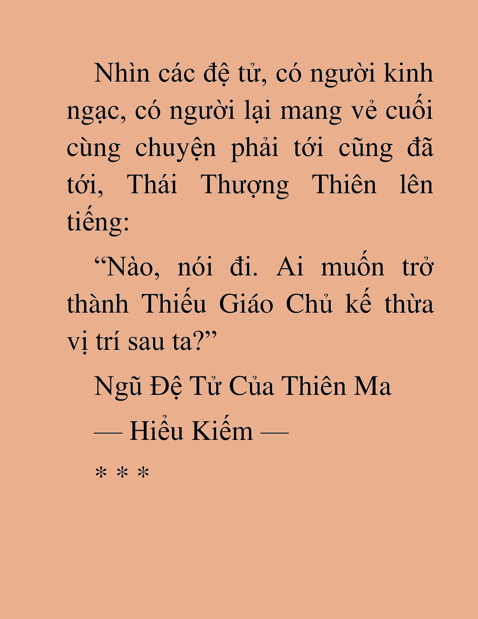 Đọc truyện HAT[NOVEL] Ngũ Đệ Tử Của Thiên Ma - Chap 48