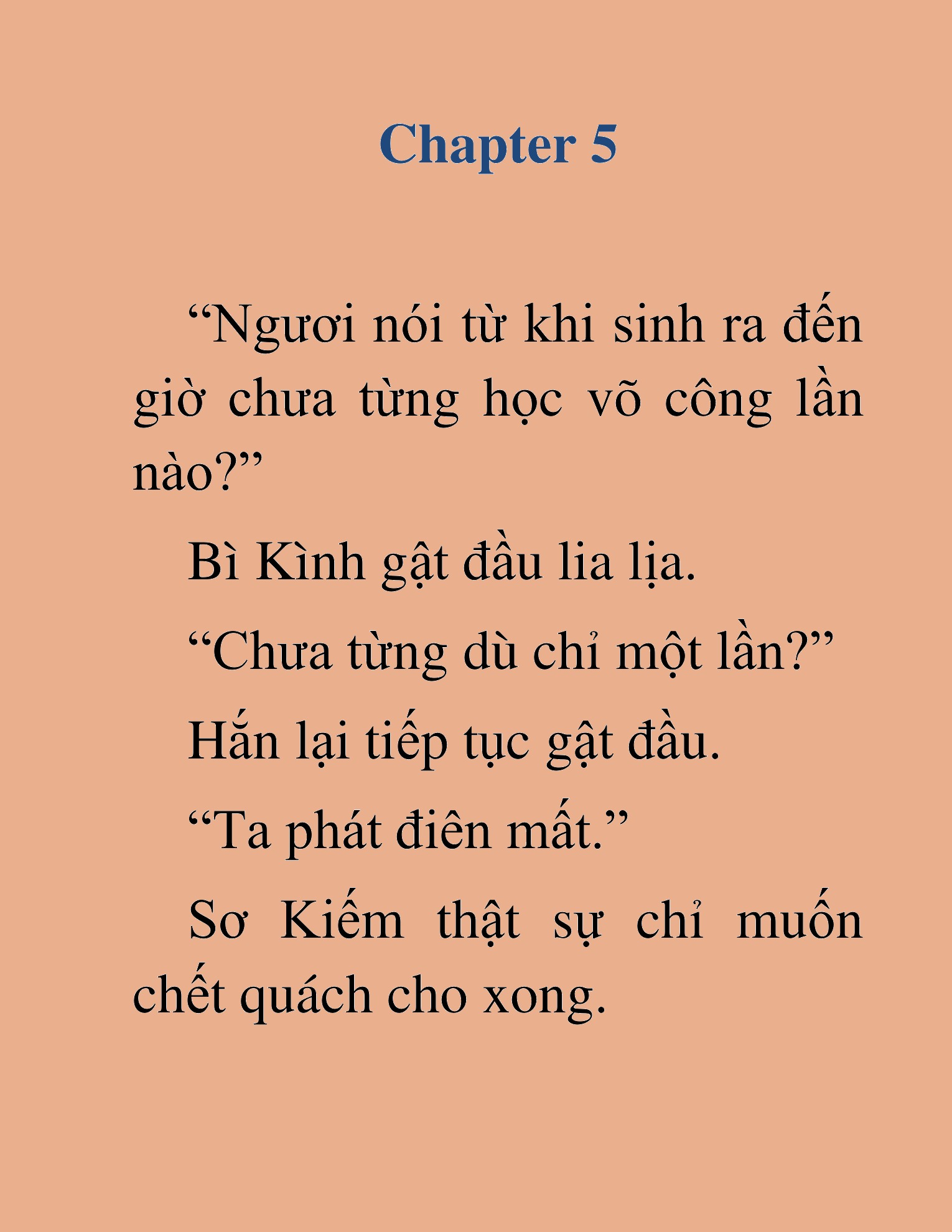 Đọc truyện HAT[NOVEL] Ngũ Đệ Tử Của Thiên Ma - Chap 5