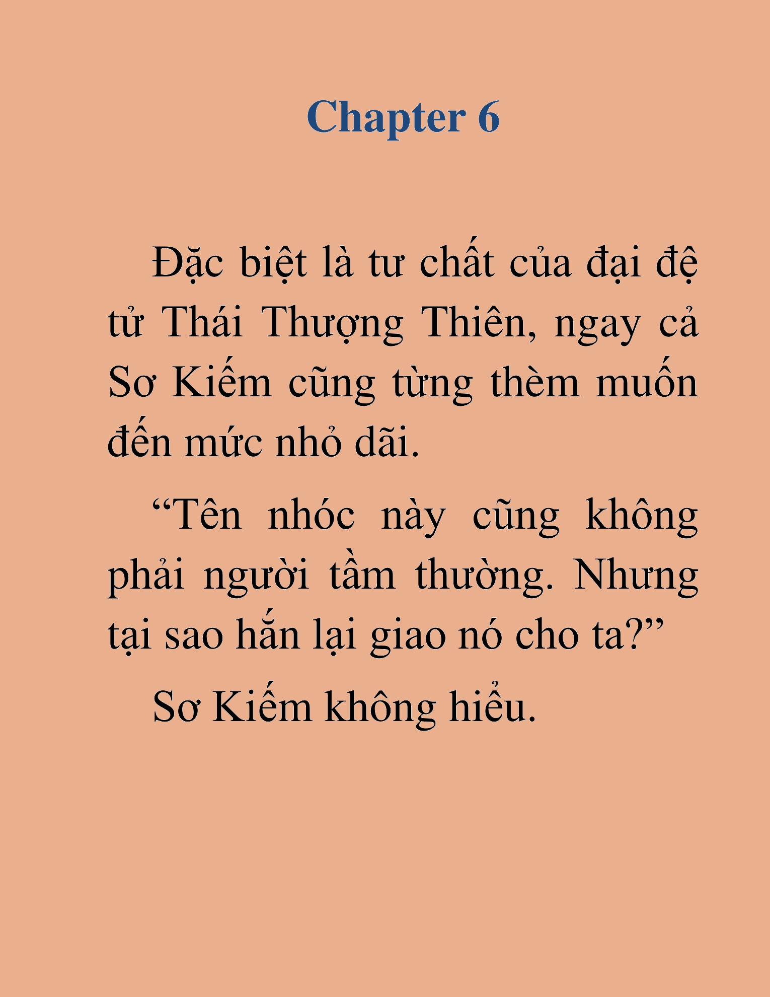 Đọc truyện HAT[NOVEL] Ngũ Đệ Tử Của Thiên Ma - Chap 6
