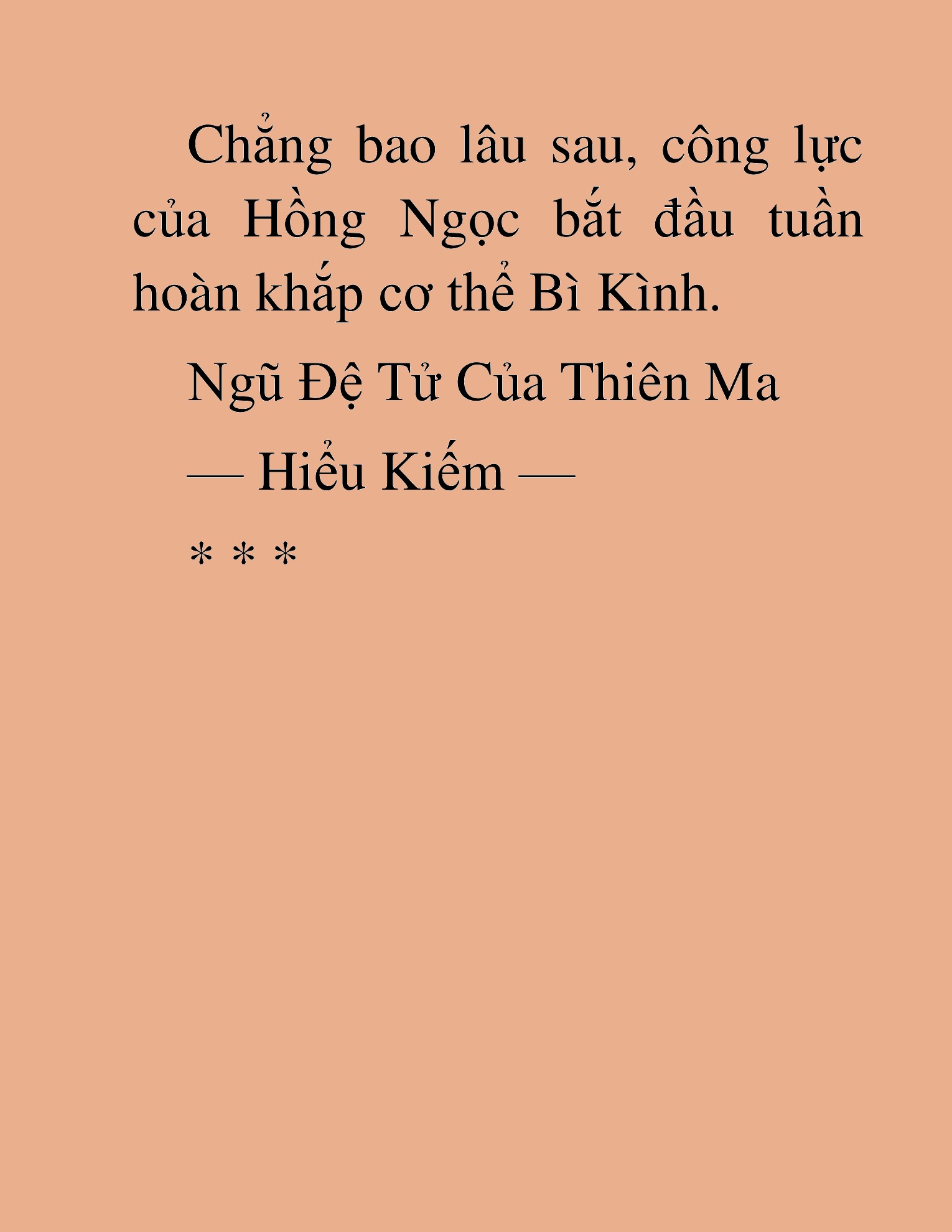 Đọc truyện HAT[NOVEL] Ngũ Đệ Tử Của Thiên Ma - Chap 6