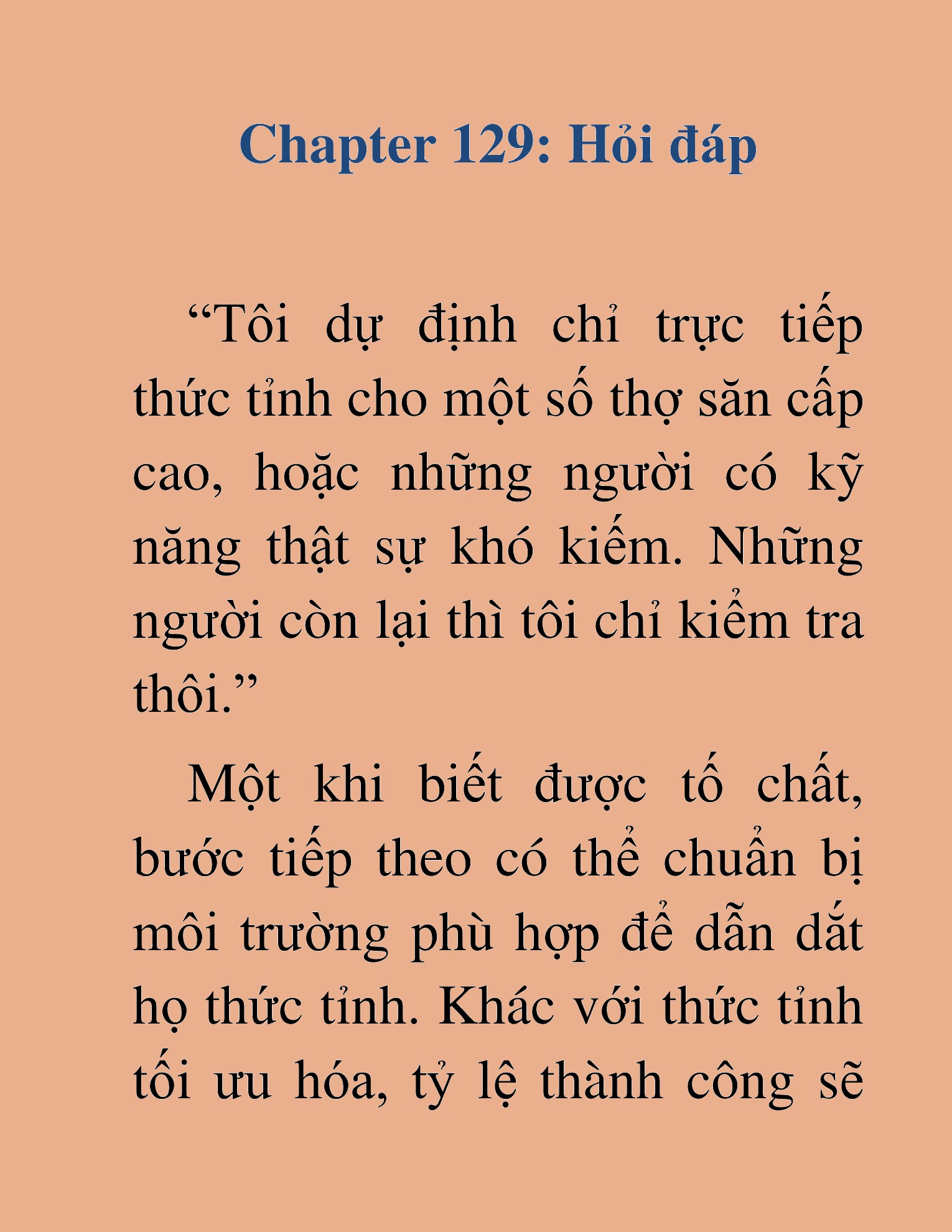 Đọc truyện HAT[NOVEL] Những Thợ Săn Cấp S Mà Tôi Nuôi Dưỡng - Chap 129